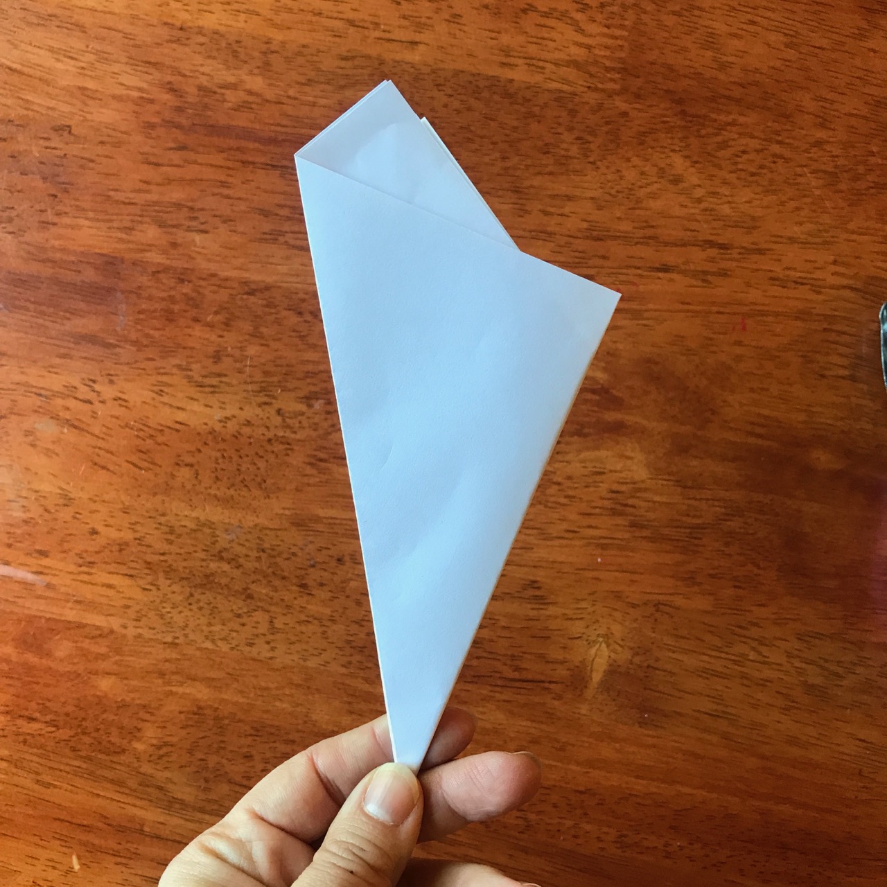 Fold in half