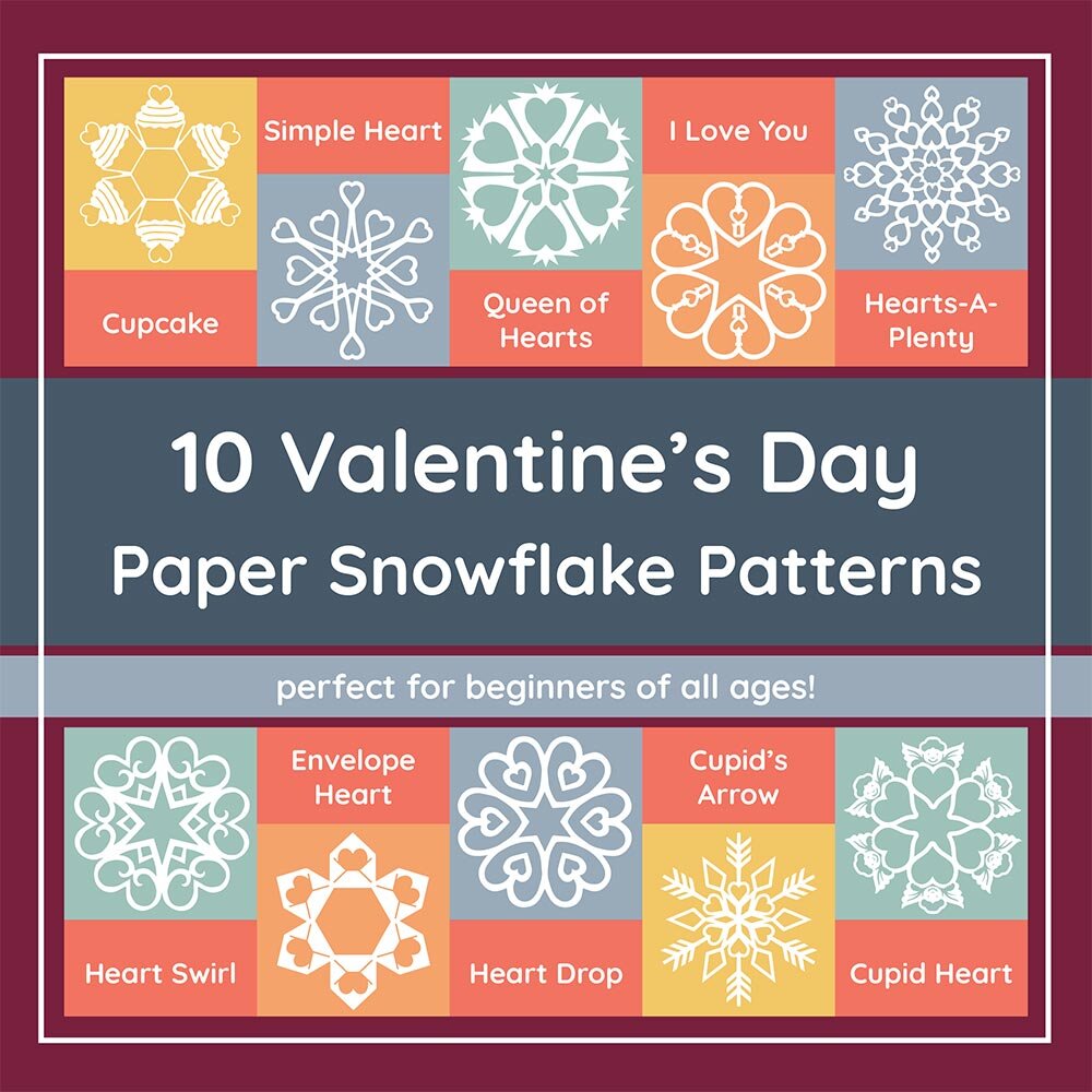 PunkyDoodles Small 2.5" Snowflake & Mitten Pattern Paper Die Cut Outs 31/Pack,