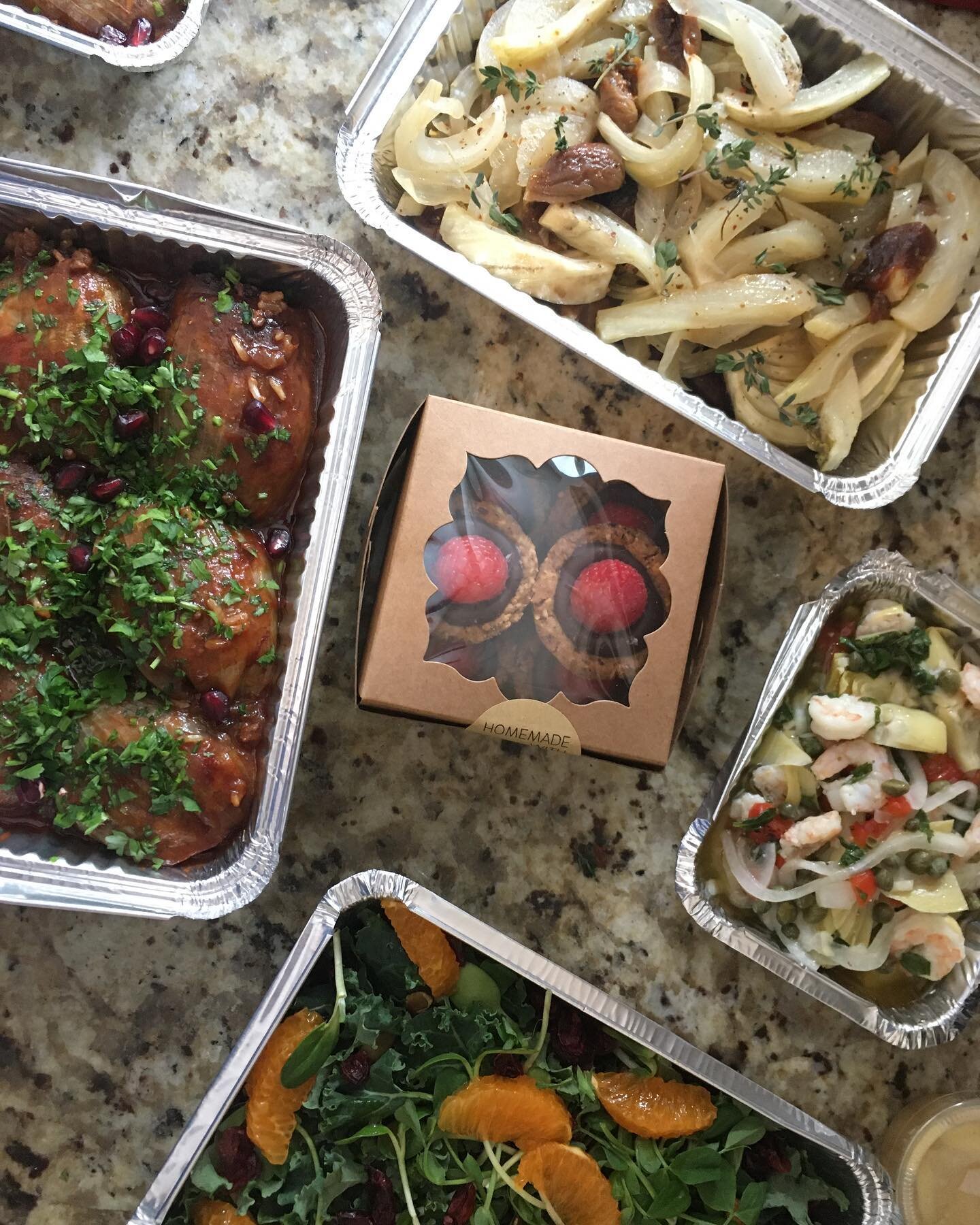Happy Valentine's Day from Phia's! Check out the Valentine's Date Night meals we delivered this weekend. 

Would you be interested in more date nights?  Phia's is planning picnic Date Nights this Spring.  Sign up to receive Phia's e-newsletter to sta