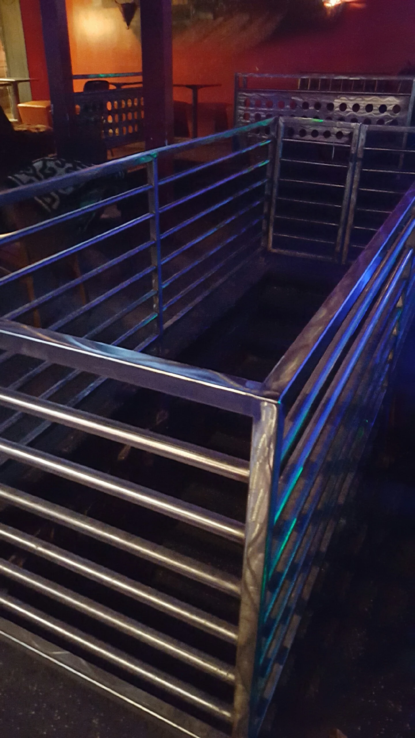 Custom designed and fabricated interior stair rail (Copy)