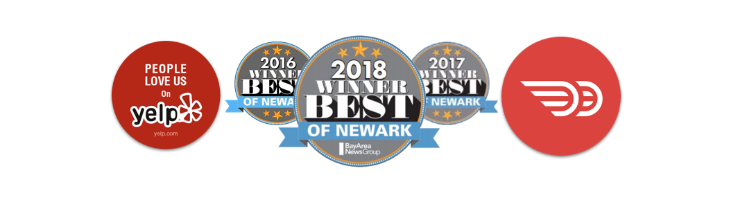 2018 Awards for O' Sushi Newark, CA