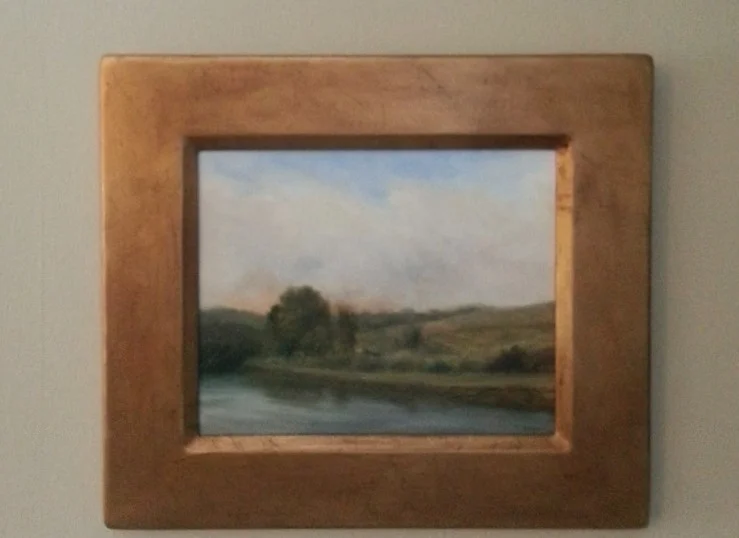 "Tranquil View" 12.5"x 14.5" in frame.