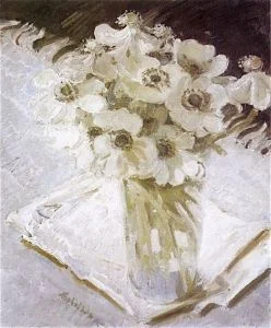 "White Anemones" 1926 by Sir William Nicholson