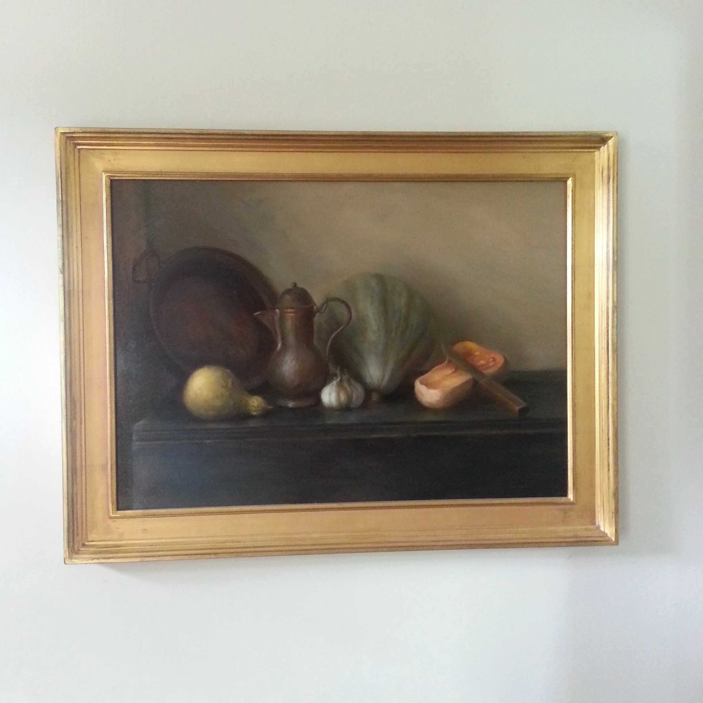 "Winter Fare" 24.5"x 34.5" in frame.