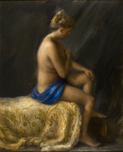 “Diana” 16x20 in. oil on linen, Private Collection