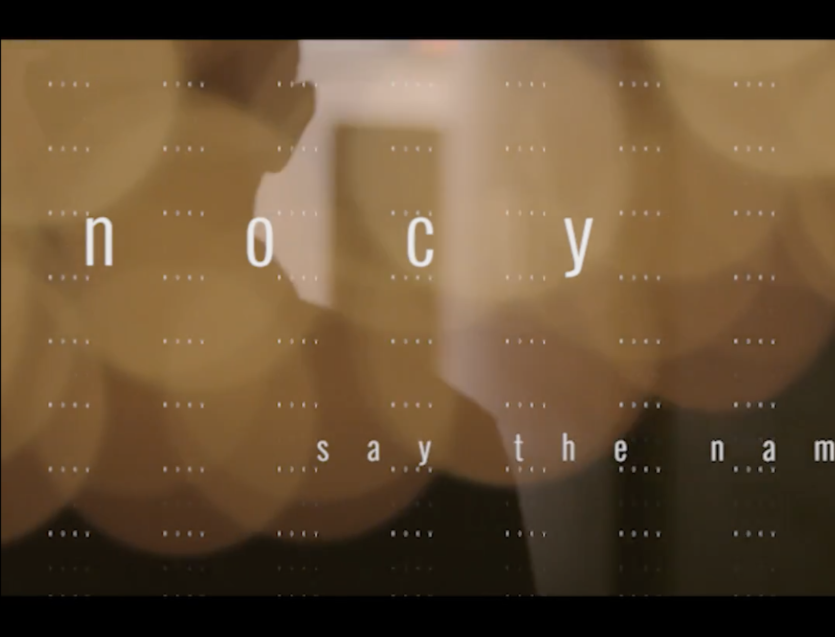 "Nocy" Music Video Title Sequence