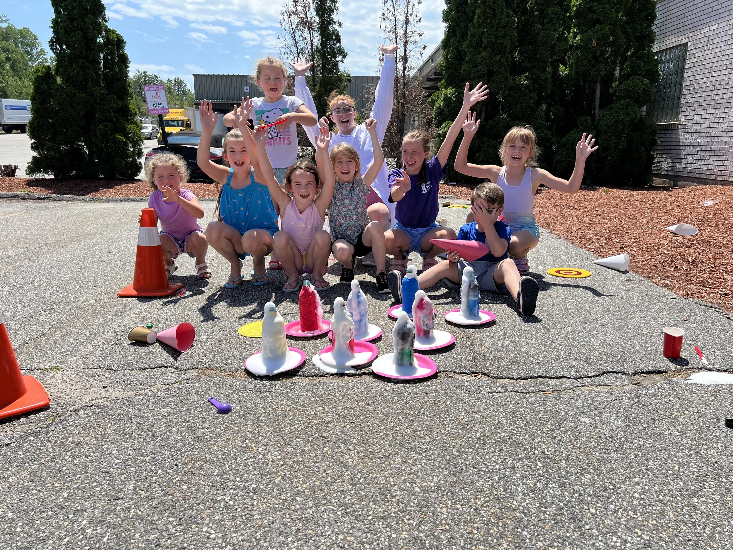 Exploding Volcanos in Moment of Science week!