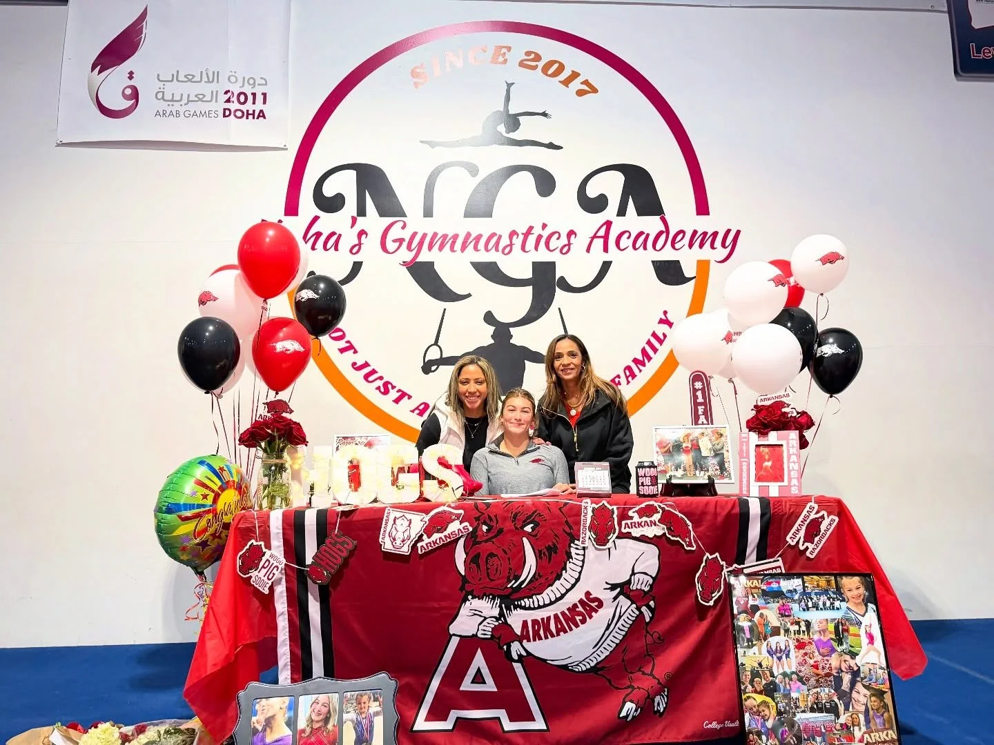 Another one in the books ❤️🤍 A hugeeee congratulations to Sabrina Visconti for making it officially official and signing to the University of Arkansas on a full athletic scholarship 🤩

Bree, watching your hard work pay off after all of these years 