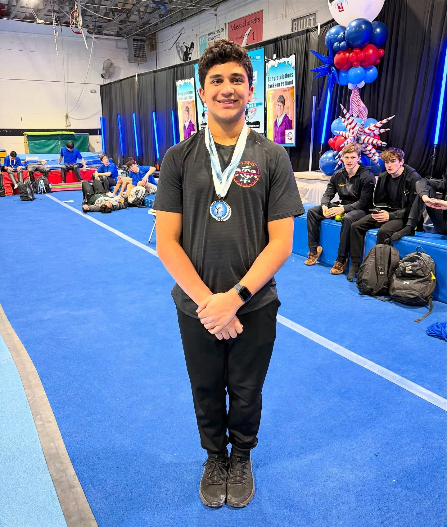 The 2 year hiatus has come to an end&hellip; and our SENIOR gymnast (coach) Omar has officially taken the floor!!! 🔥🔥🔥

Congratulations Omar on a fantastic first meet back, bringing home 3rd on Floor and 6th on High Bar!!! 💪🏼 We are SO insanely 
