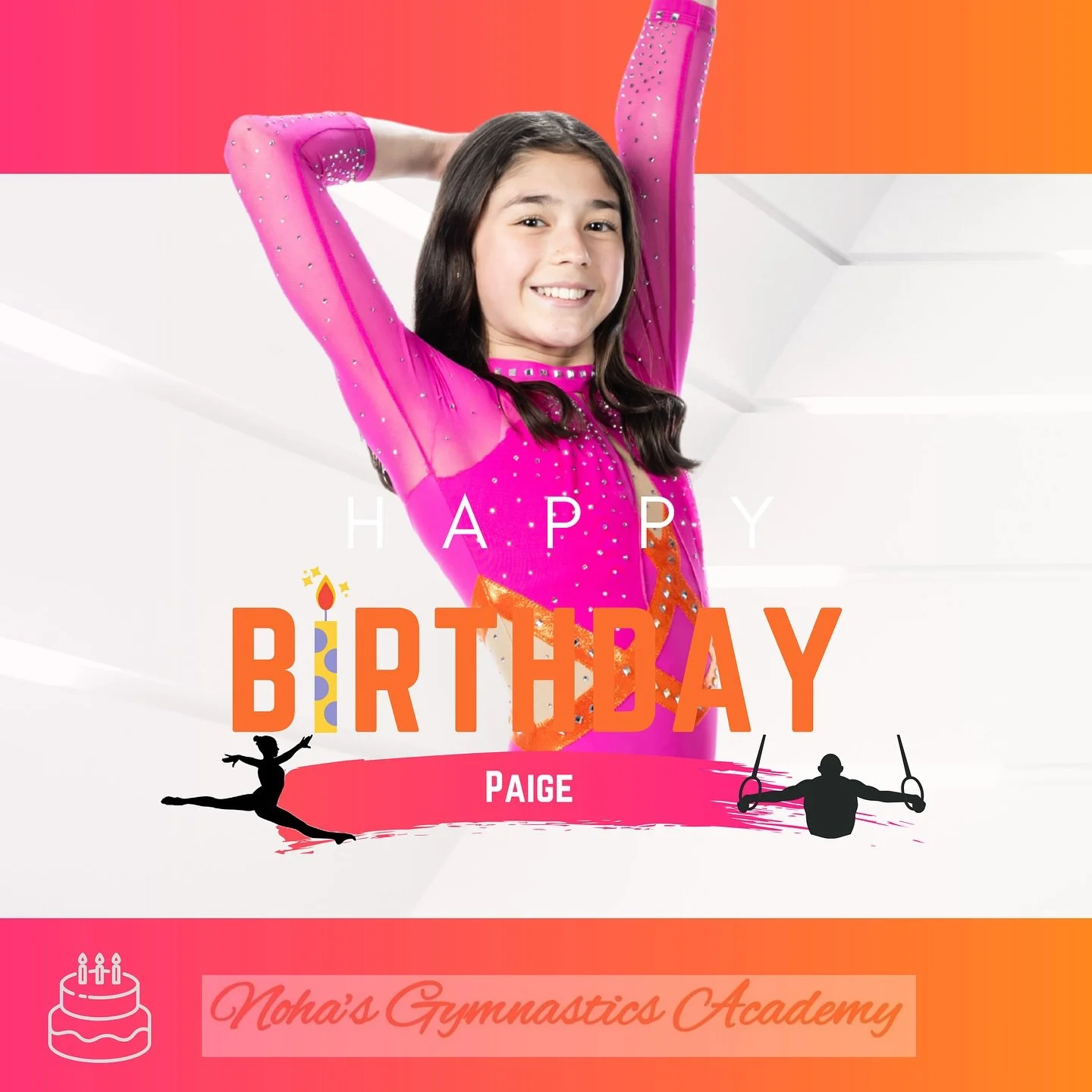 🤸🏼Noha&rsquo;s Gymnastics Academy 🤸🏼

💖🧡Happy belated birthday Paige 🧡💖

We hope you had the best day celebrating!! 🥳