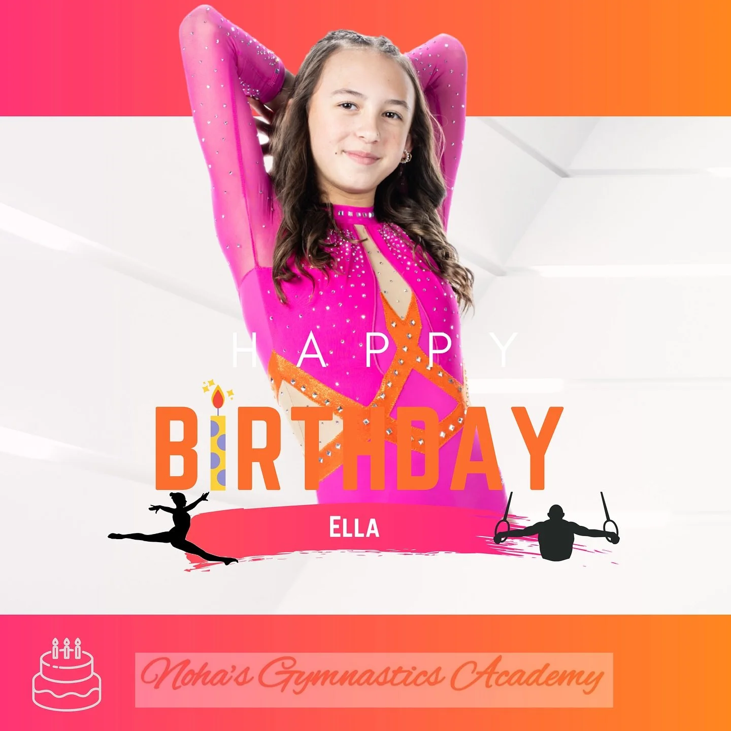 🤸🏼Noha&rsquo;s Gymnastics Academy 🤸🏼

💖🧡Happy belated birthday Ella 🧡💖

We hope you had the best day celebrating!! 🥳
