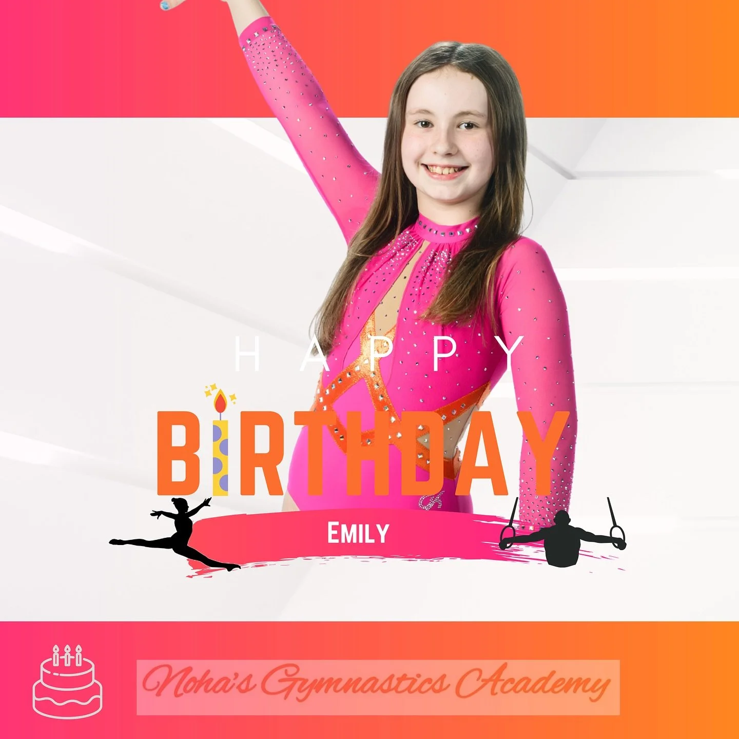 🤸🏼Noha&rsquo;s Gymnastics Academy 🤸🏼

💖🧡Happy birthday Emily 🧡💖