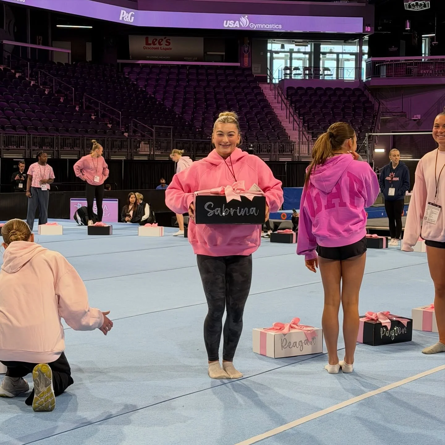 We are shining bright in ✨Vegas✨ with the Nastia Liukin Cup officially underway at podium training! 💕🏆💕

Stay tuned for the big reveal video 👀