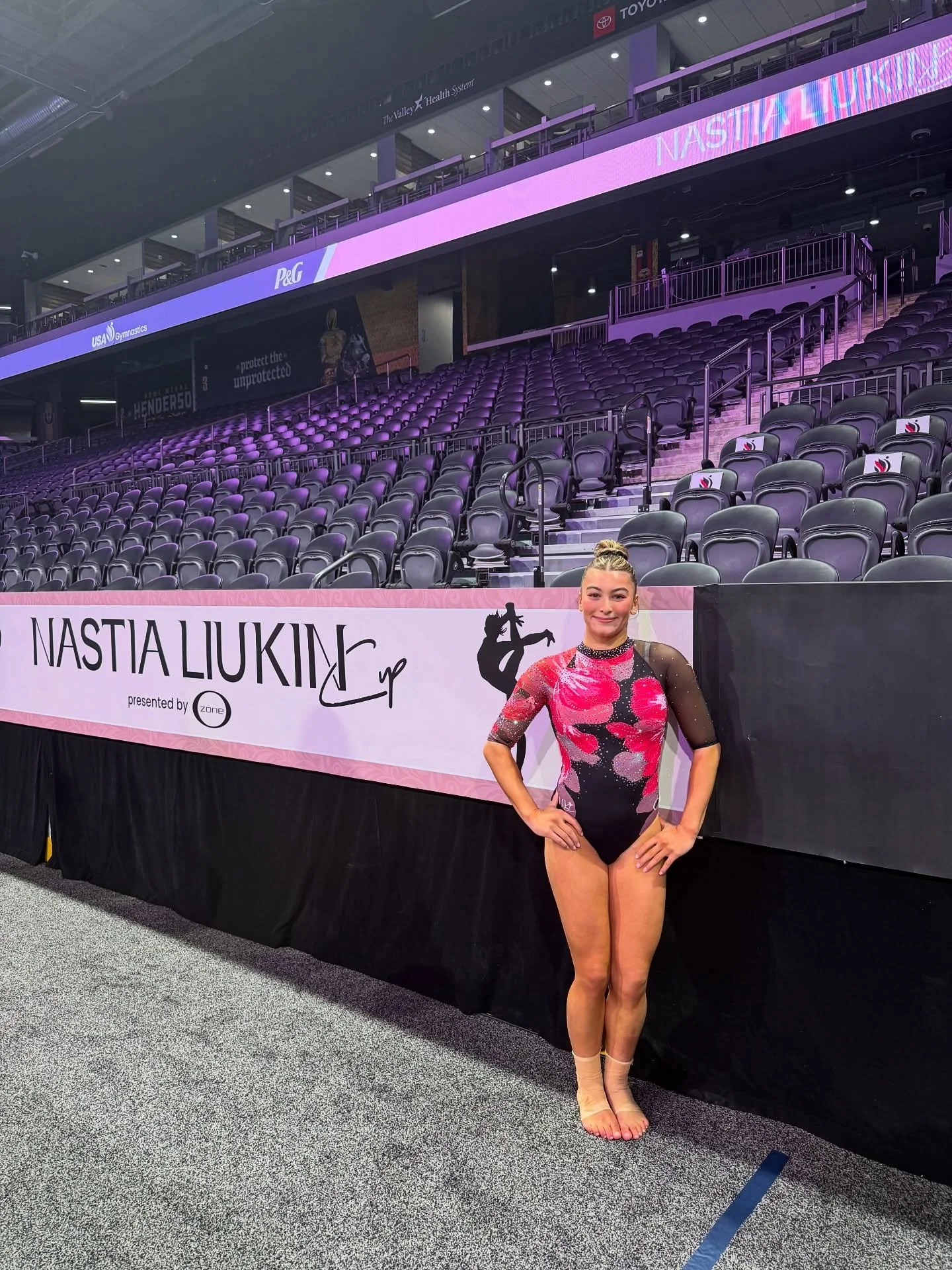 And a very good morning from Sunny Las Vegas where we are just about ready to kick off the 2026 Nastia Liukin Cup 🩷🏆🩷

Best of luck today, Bree! Show it off, be confident, and do what you know how to do! We&rsquo;re cheering you on the loudest 💖?
