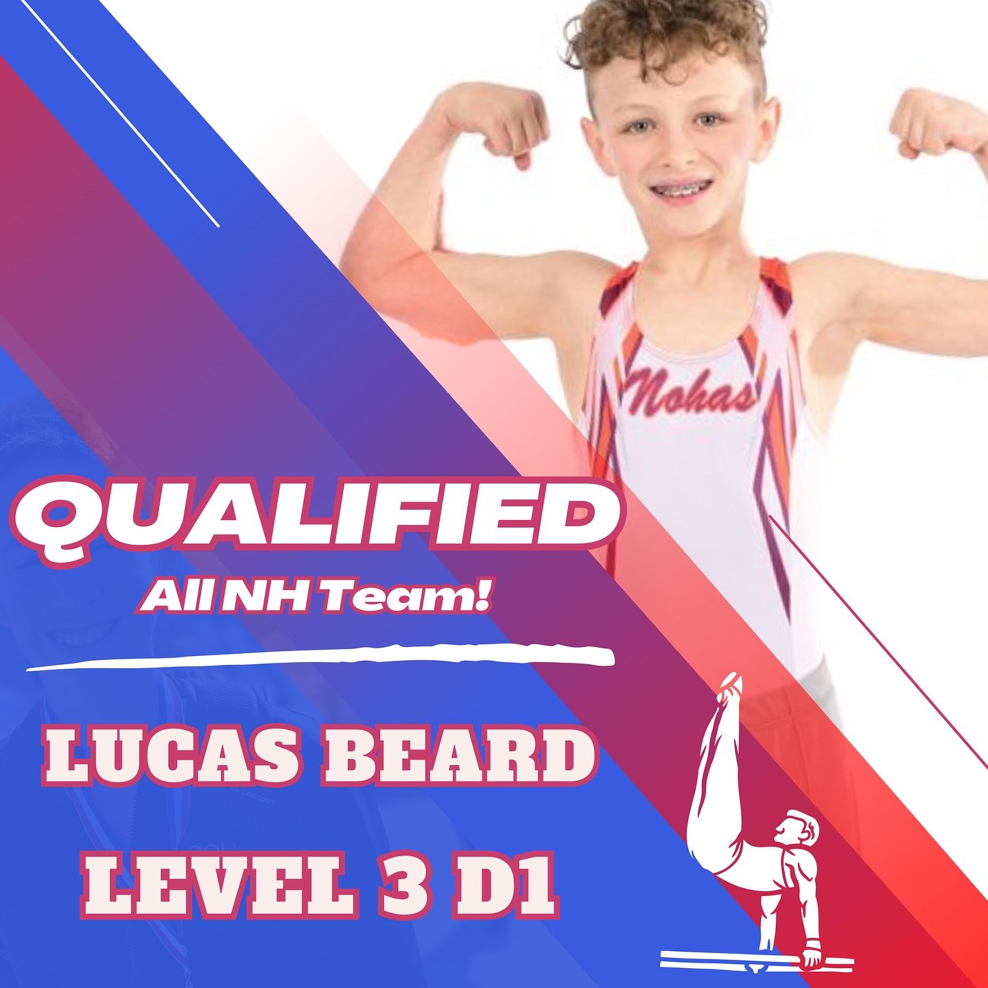 🏆 All NH Team QUALIFIER 🏆

Congratulations to Level 3 D1, Lucas Beard on qualifying to the 2026 All NH Team! ❤️🤍💙