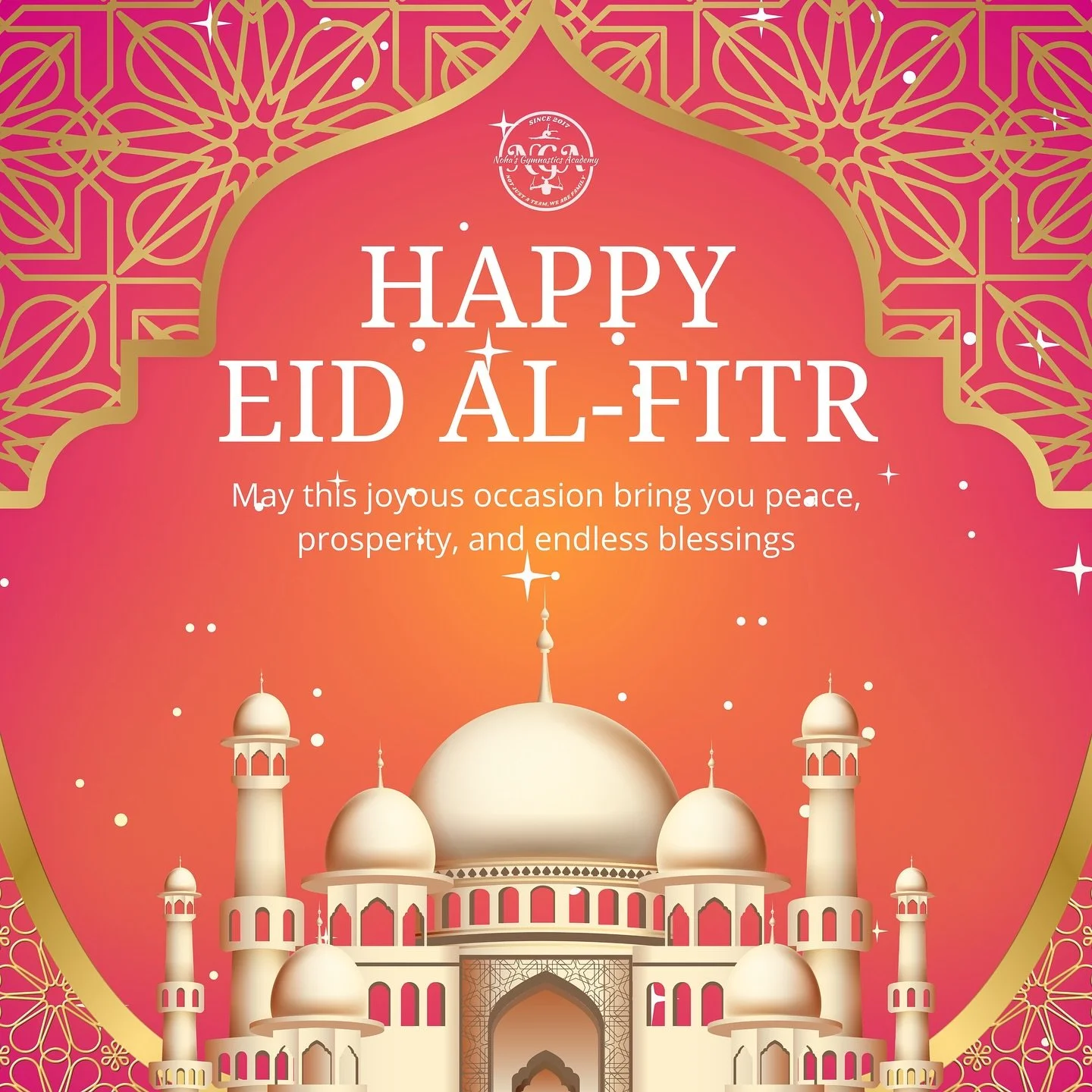 Eid Mubarak to all friends and family celebrating this wonderful holiday! 🌙✨

Wishing you lots of joy and blessings with your family and loved ones 🩷🧡