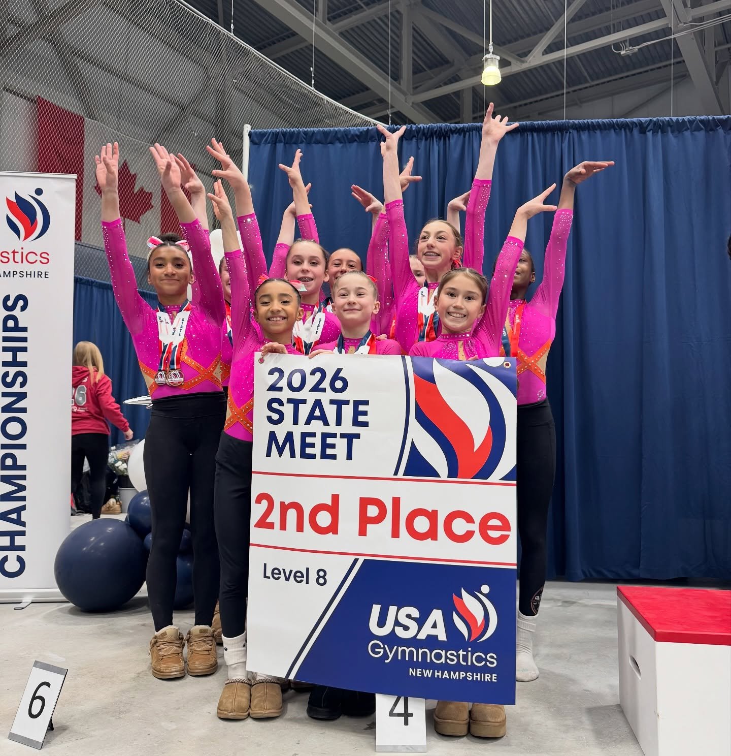 💙❤️ CONGRATULATIONS LEVEL 8 ON AN AMAZING 2nd PLACE FINISH!!! ❤️💙

Way to put yourselves out there today and put your best foot forward 🥳 We are SO proud of all your effort and teamwork today, girls. You truly gave it your all and it showed 💖🧡