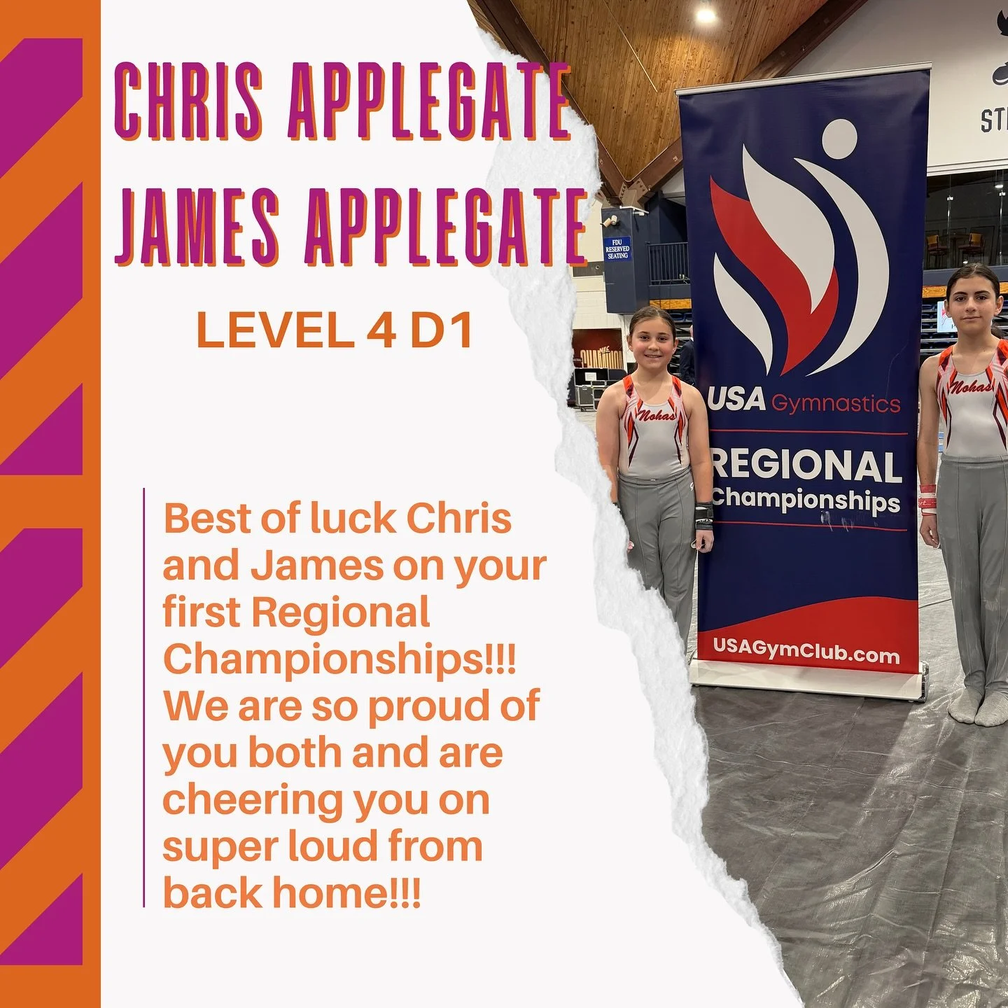 Best of luck at your first Regional Championships Chris and James! 🔥🔥🔥

#NohasStrong #Nohas2026 #BigThingsComing #NotJustATeam #WeAreFamily💖🧡