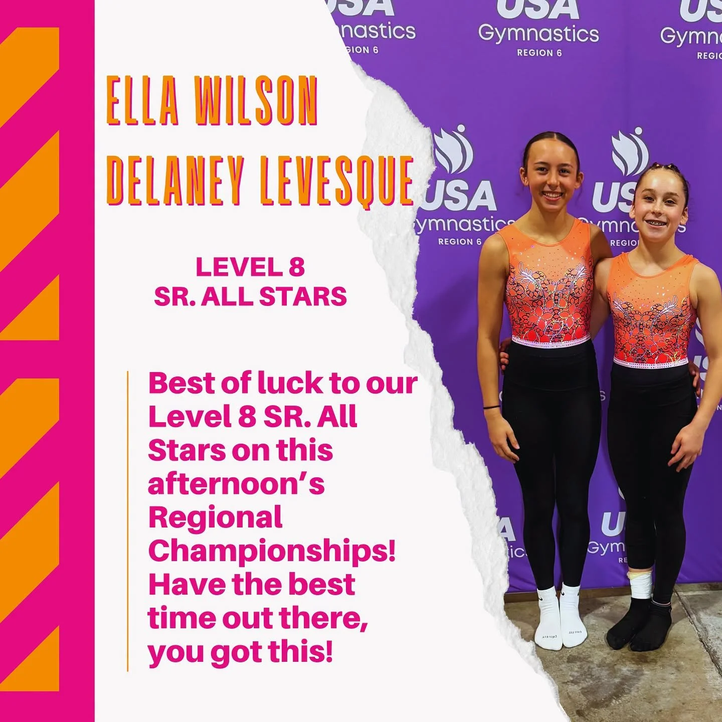 Session 2️⃣ of Level the Level 8 Regional Championships is underway here at the Mass Mutal Center📍

Best of luck to these two Senior All Stars this afternoon!! Have the best time out there today girls! You&rsquo;ve worked so hard and we&rsquo;re so 