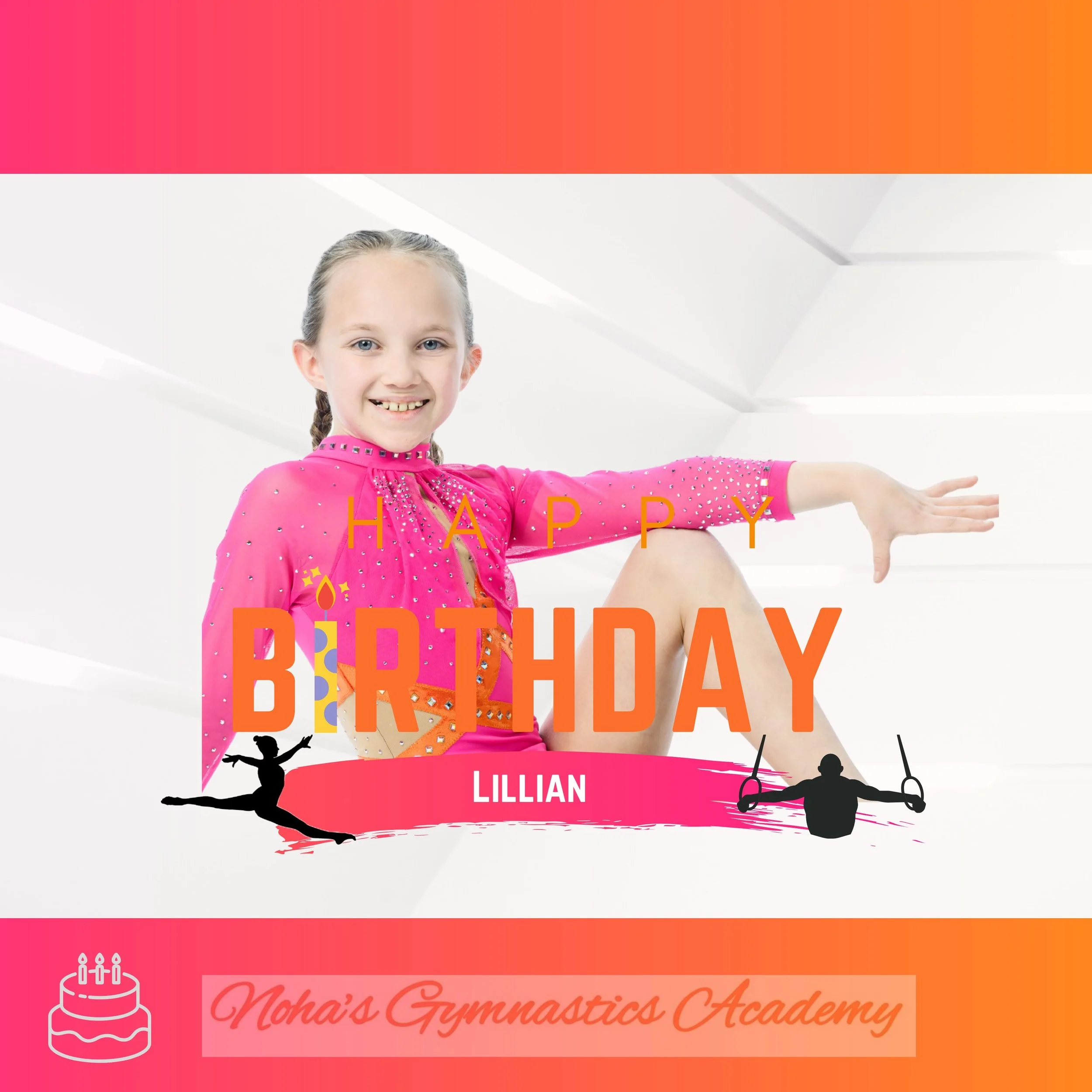 🤸🏼Noha&rsquo;s Gymnastics Academy 🤸🏼

💖🧡Happy birthday Lilly 🧡💖