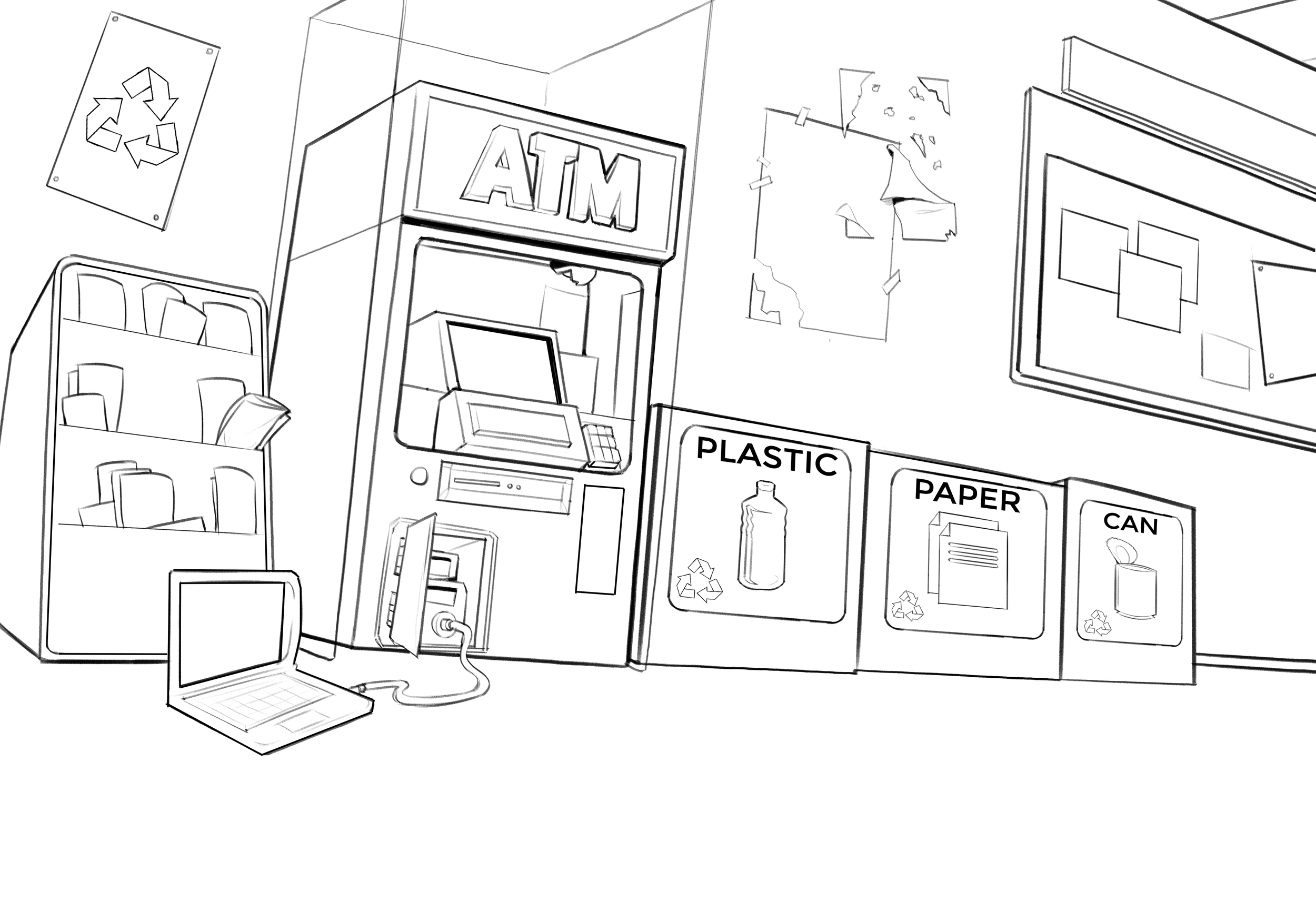 Layout of ATM Space.png