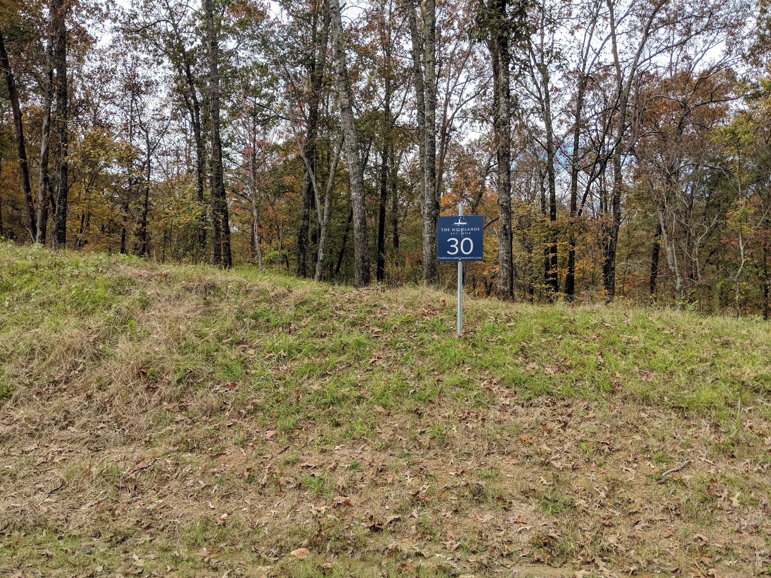 Homesite #30 List Price: $105,000 Size: 1.01 acres Section: Chelsea Street: Timberview Trail
