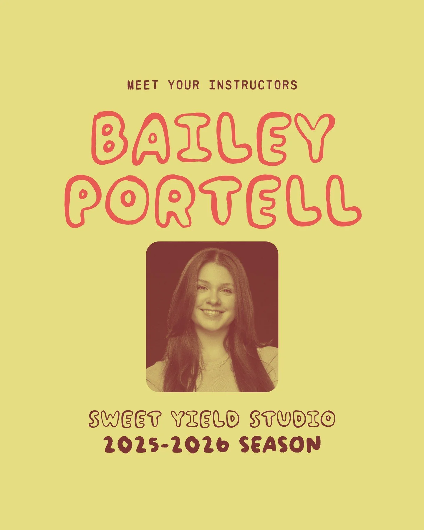 SYS Good Gardeners: Meet Miss Bailey Portell! 🌿✨⁠
⁠
At Sweet Yield Studio, our instructors are more than teachers&mdash;they&rsquo;re Gardeners, planting seeds of joy, skill, and confidence in every dancer they meet. 🌱⁠
⁠
Bailey grew up dancing and