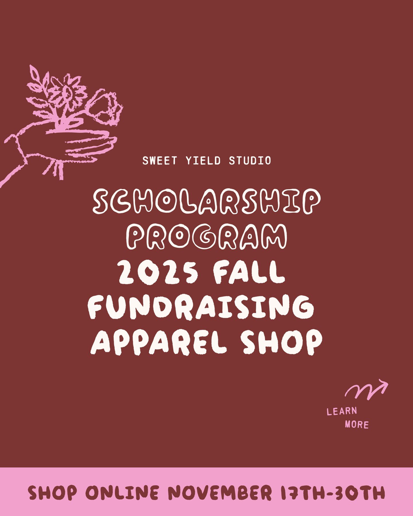 Today begins our 2025 Fall Fundraiser, lovingly rooted in support of the Sweet Yield Studio Scholarship Program. 🌱⁠
⁠
For eight years, this program has quietly and consistently nurtured dancers who needed a little extra support to keep growing in ou