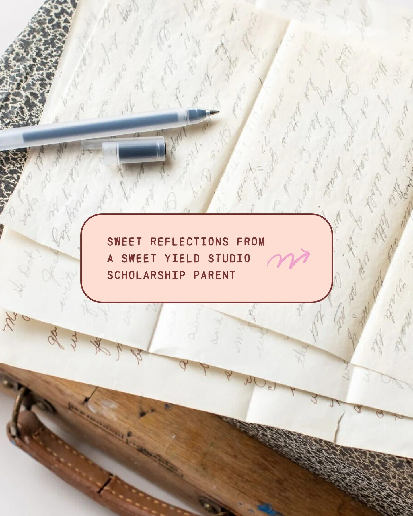 Reading these heartfelt words from one of our Sweet Yield Scholarship parents reminds us why this program is essential to our community. 🩰🌱 At Sweet Yield, our intention is to nurture every dancer who feels called to move, and to support every pare