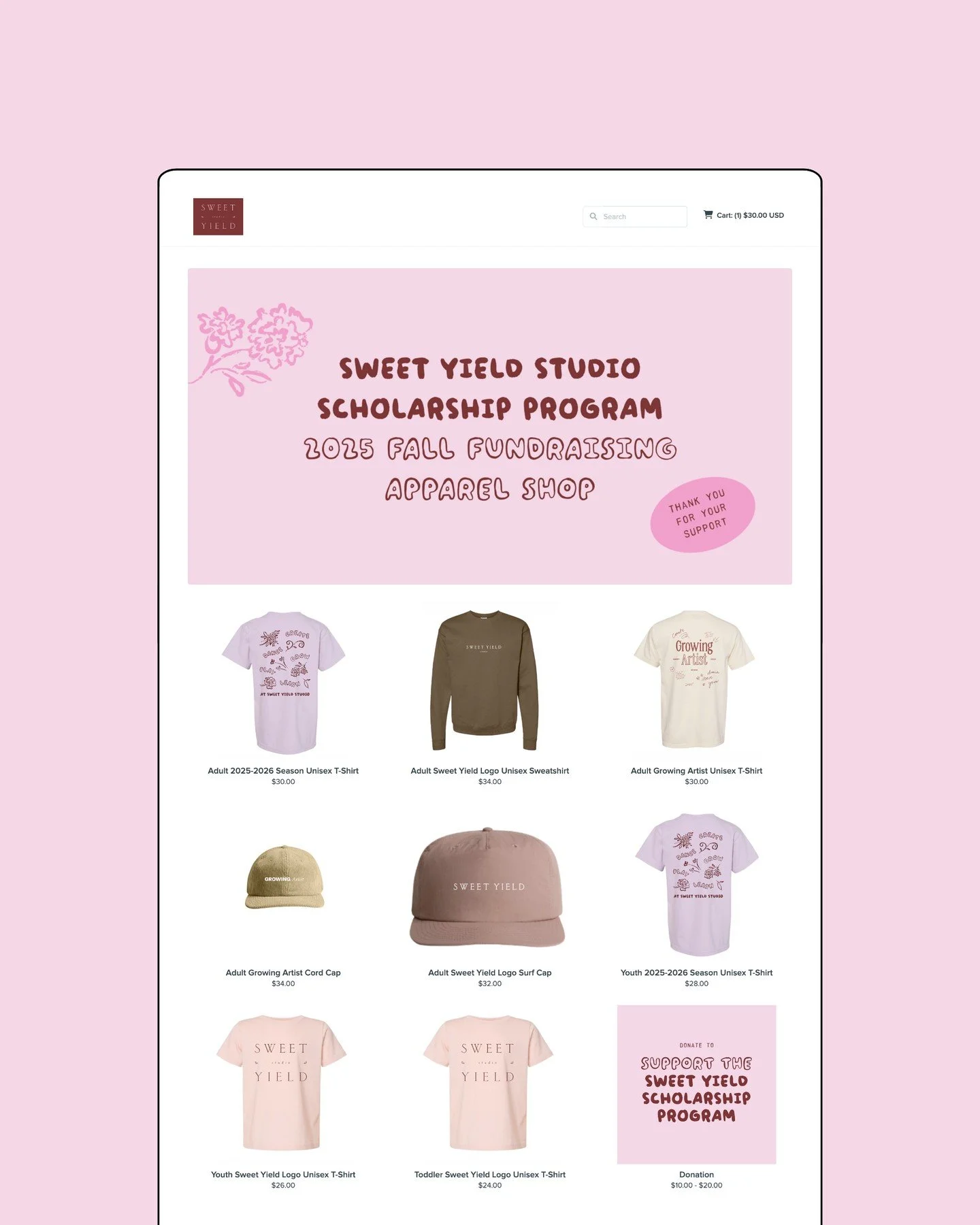 ✨Ordering is easy, simple, and ships straight to your door! ✨We want to make sure you know just how effortless it is to snag something sweet from our Fall Fundraising Apparel Shop.⁠
⁠
A huge shoutout to our friends at @OklahomaShirtCompany 🤍 They ma