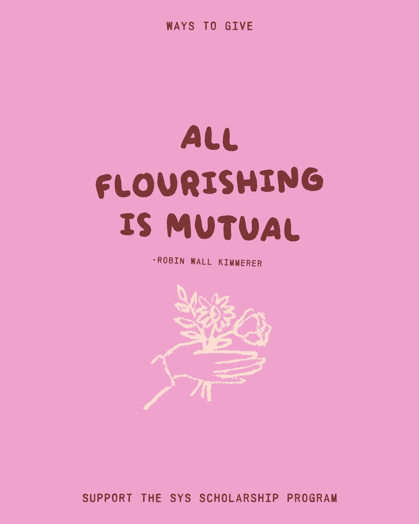 Want to support our Sweet Yield Scholarship Program but not looking to purchase apparel this year? ✨

There are two simple ways you can still make a meaningful impact.

Your generosity helps us continue providing access to dance, creativity, movement