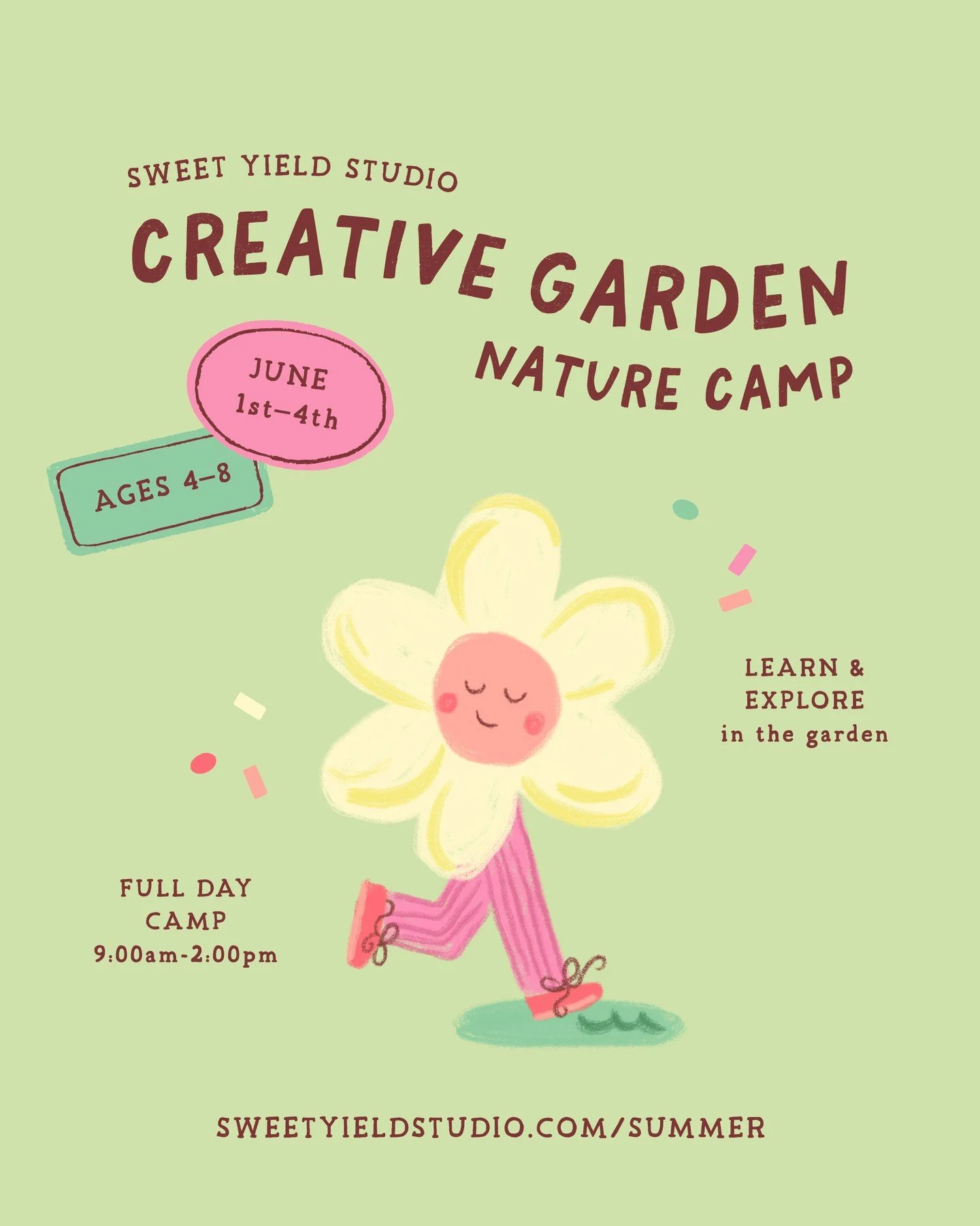 Step into a garden where creativity blooms and imagination grows wild. 🌸🌿🐝⁠
⁠
At Creative Garden Nature Camp, flowers stretch toward the sky, bees become tiny artists painting the world with color, and butterflies drift through the air with wonder