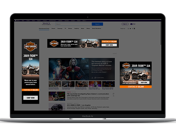 Display & Retargeting Advertising Showcase your best offers with geo-targeting proven to increase engagement rates with visual impact. Our designers craft ads to ensure the highest conversion.