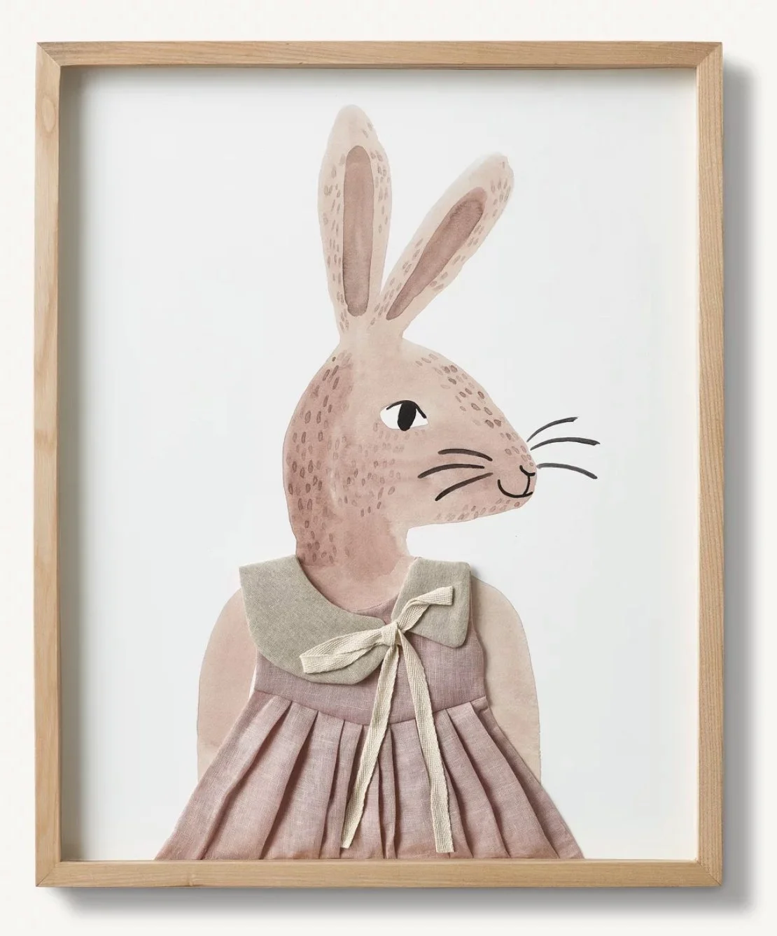 Dressed Up Animal Portrait- Bunny