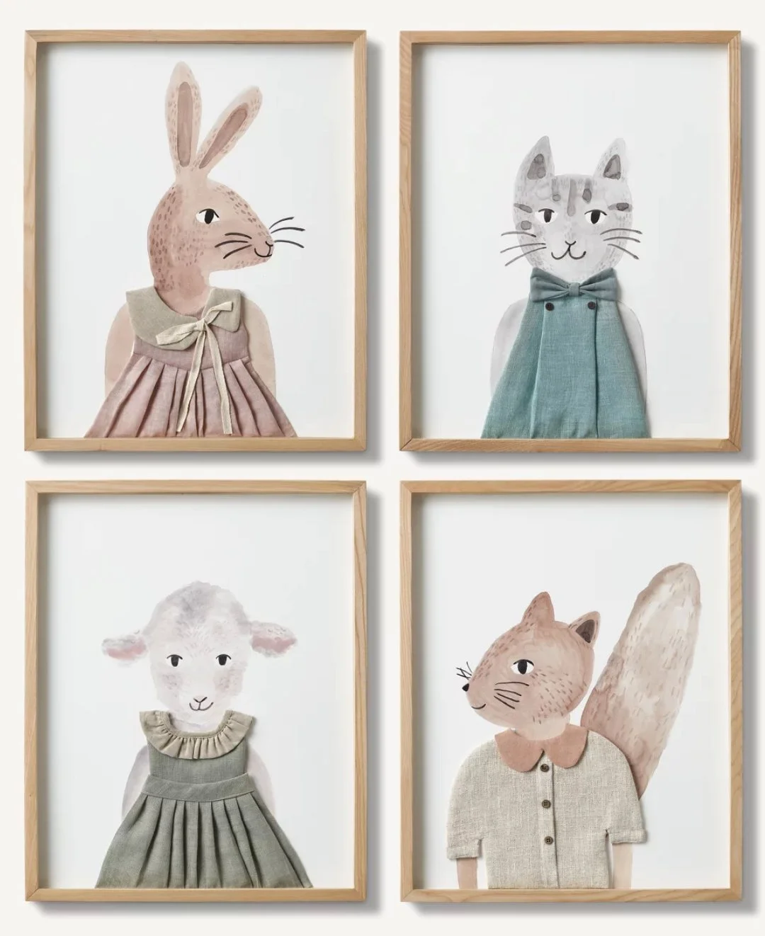 Dressed Up Animal Portraits 