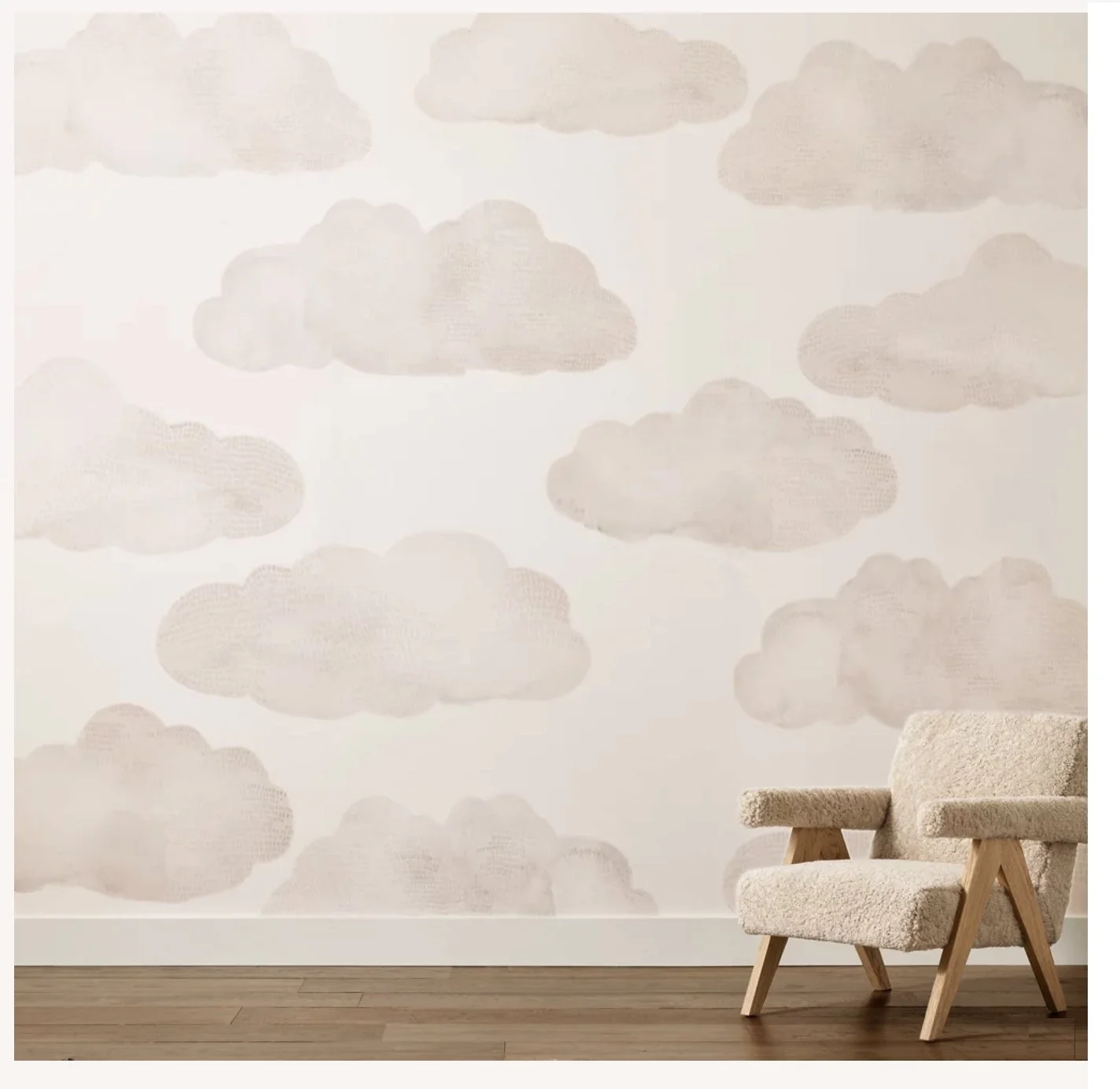 Billowing Cloud Wallpaper Art