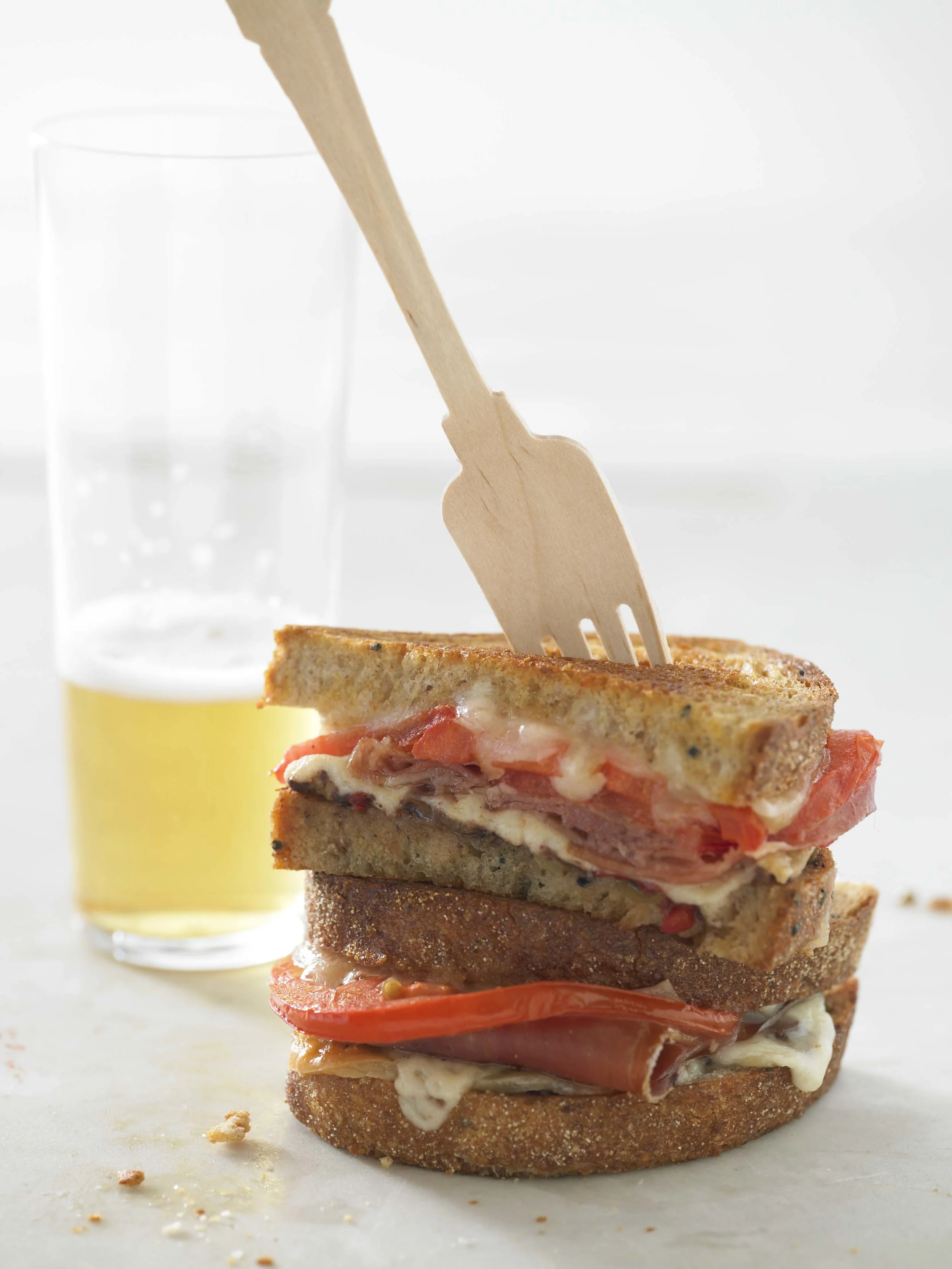 grilled cheese and tomato