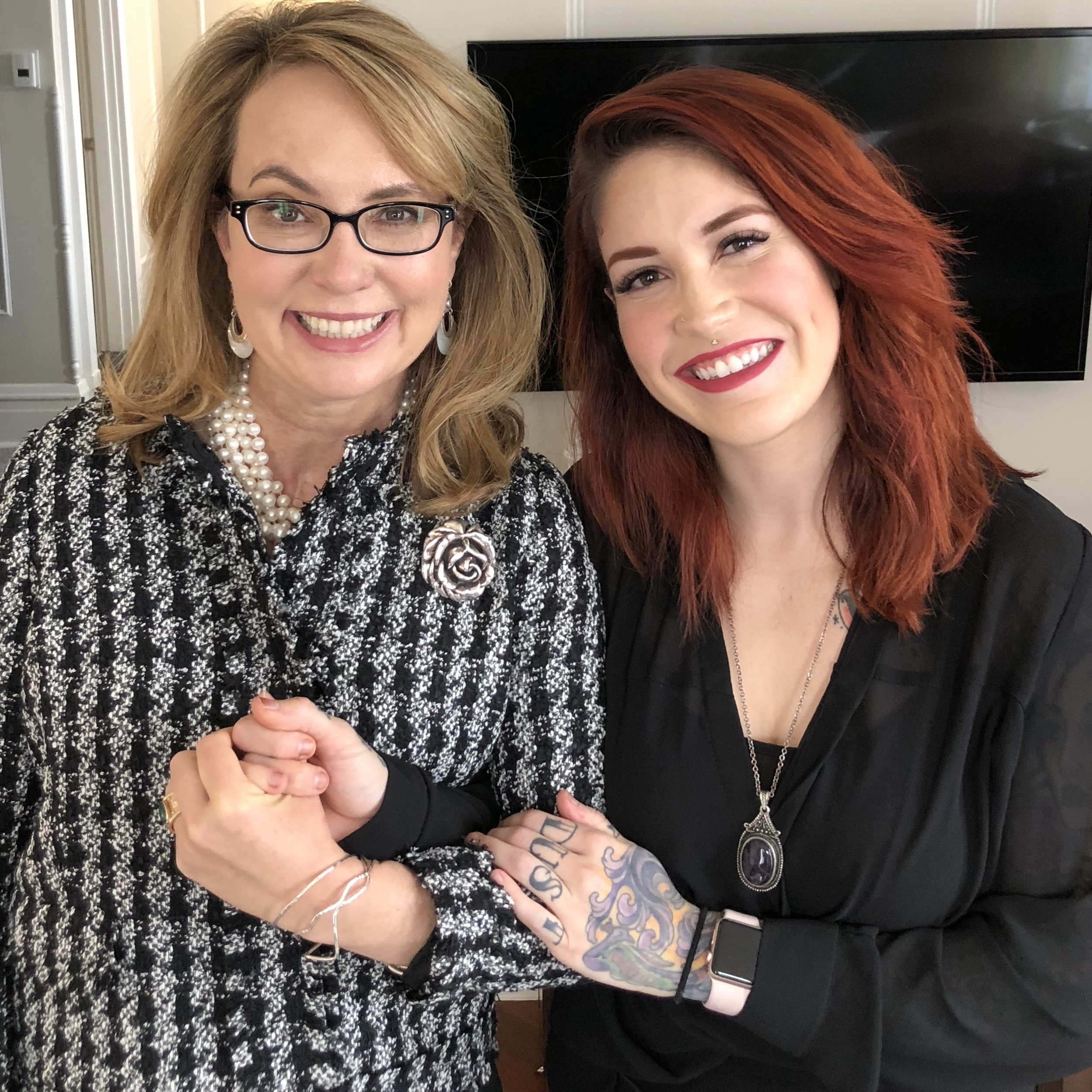 Hair & Makeup for Gabby Giffords!