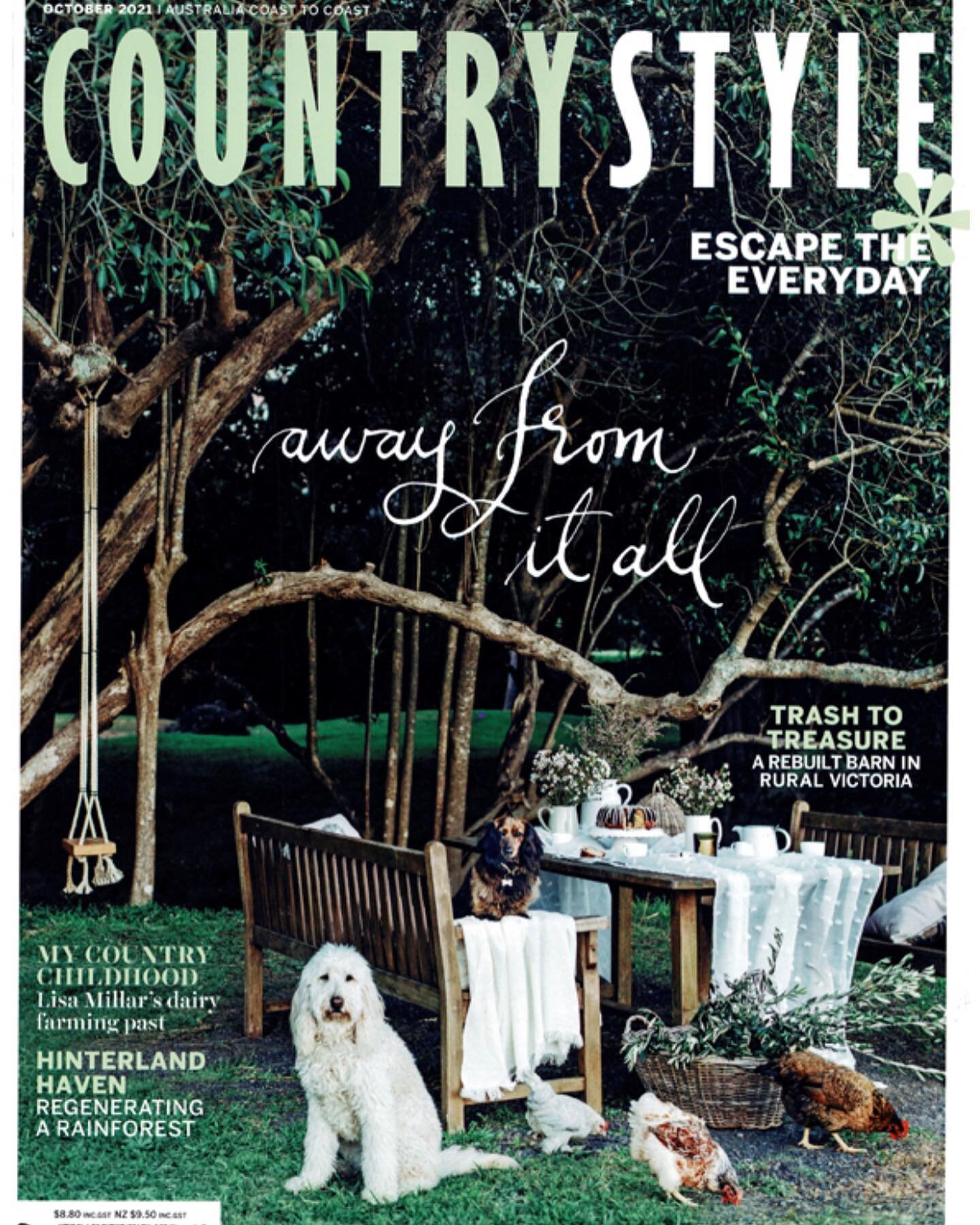 We&rsquo;re truly grateful and humbled to have our most recent project @sinclairsofberry featured in and on the cover of this months @countrystylemag 
I got so much enjoyment designing and building this project. Being our own property, it gave us gre