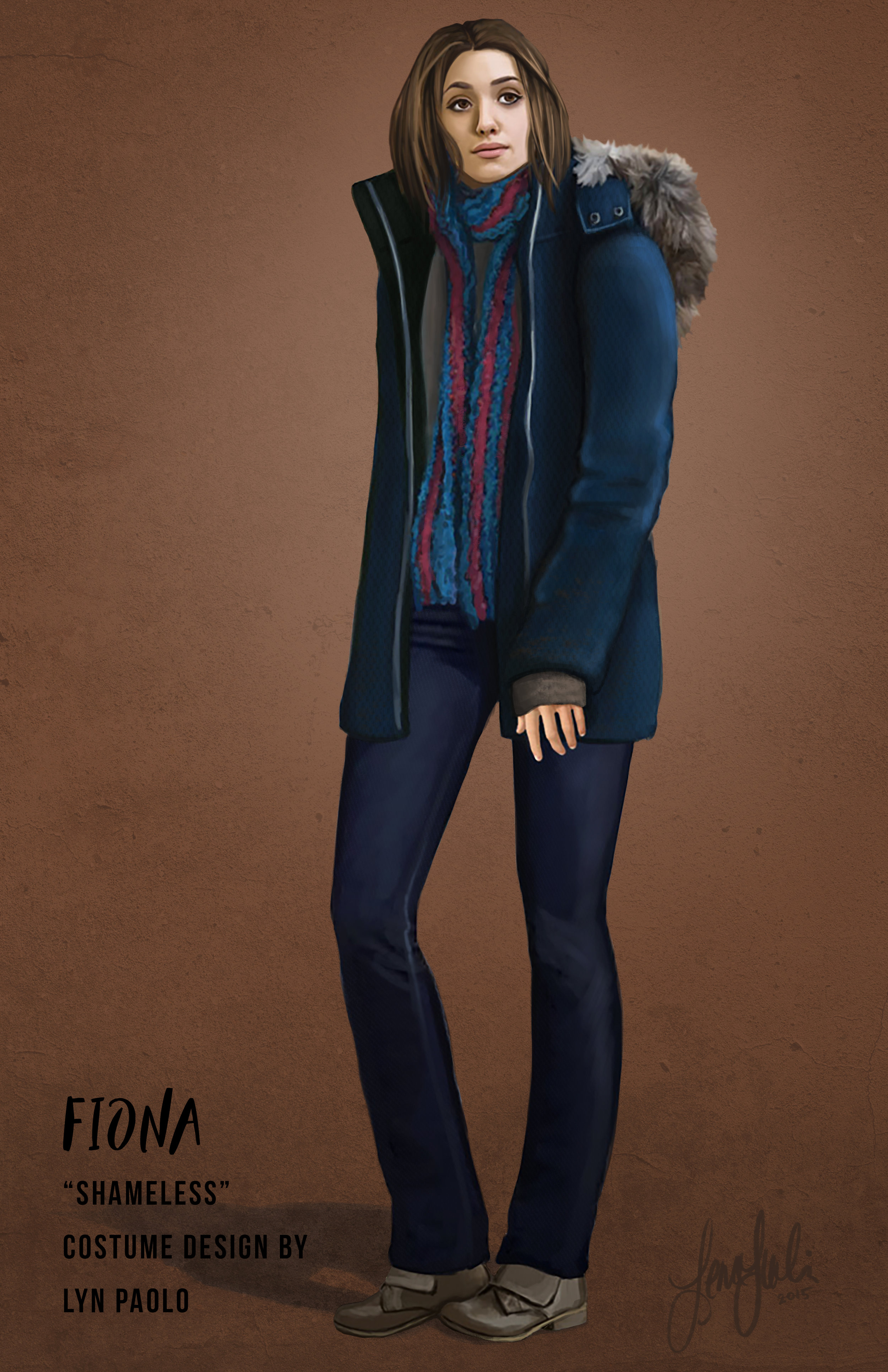 "Fiona" for Shameless, Costume Designer Lyn Paolo