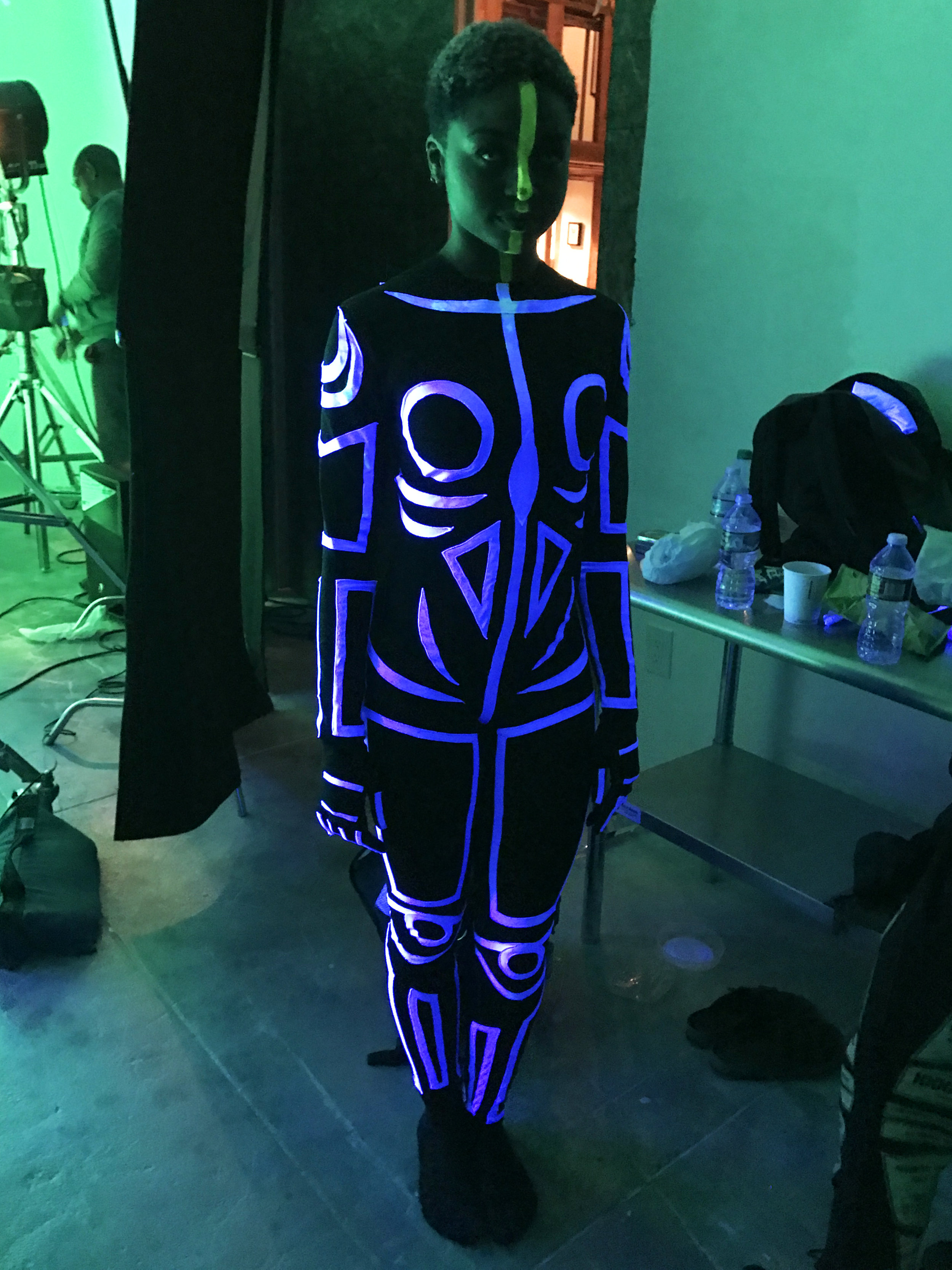 Unfinished Concept: Awesome Custom Blacklight Suit