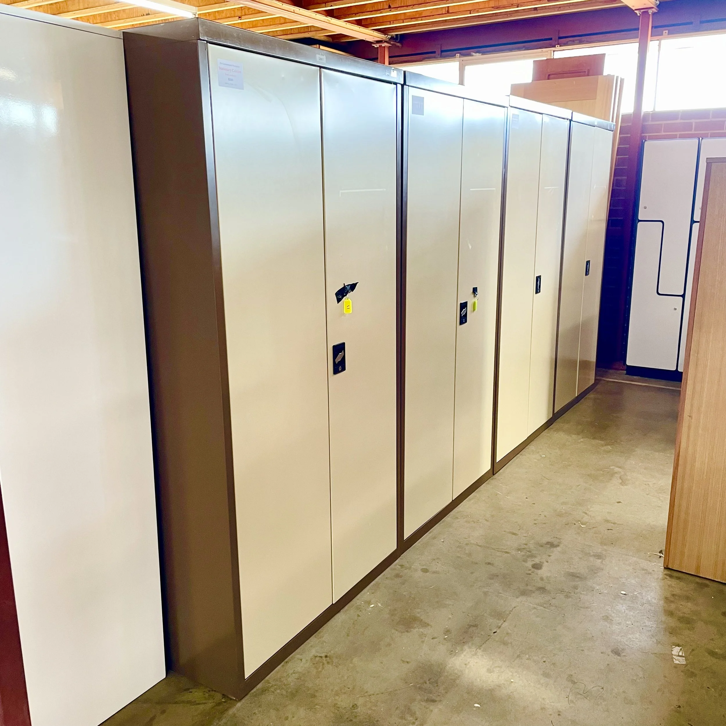 FGP Steel Receding Door Cabinets