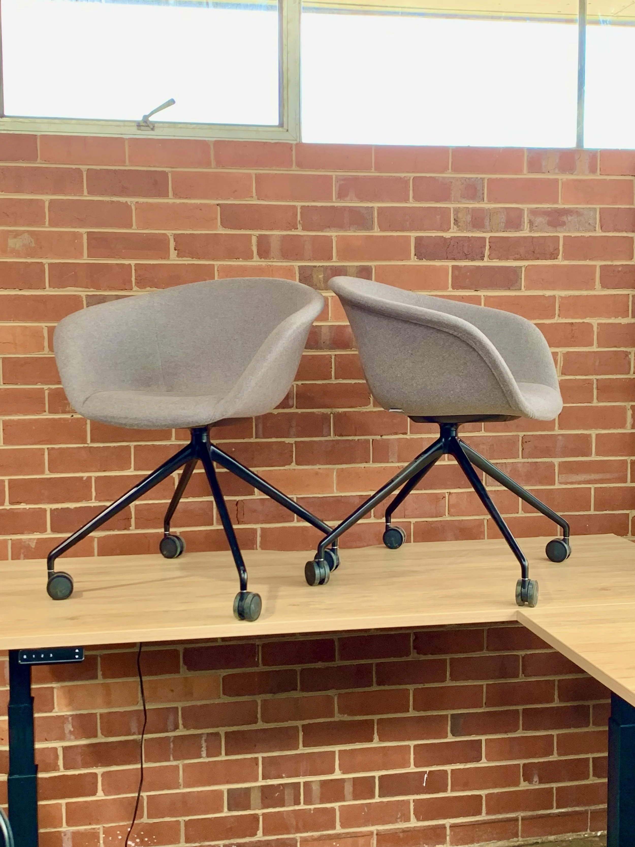 Arper Duna 02    4-Way Castor 