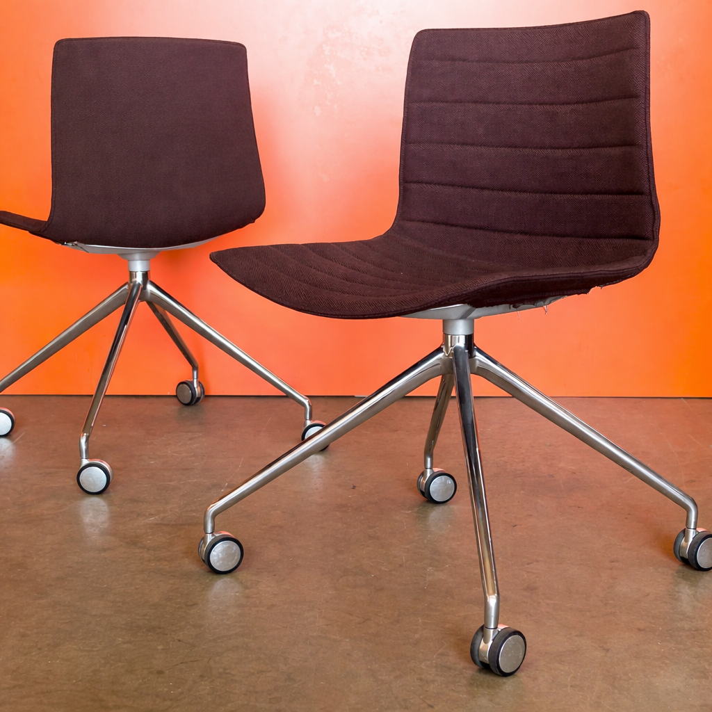 Aper Catifa 46 - Upholstered 4 Way Castor