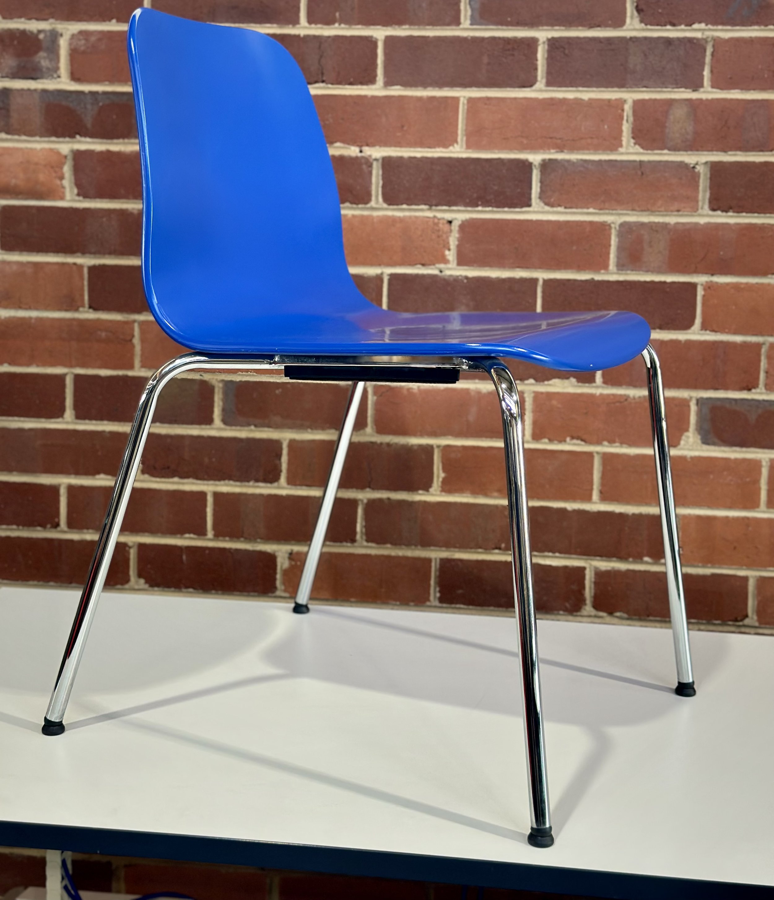 Didier Tiller Slim Chairs – Coloured Timber