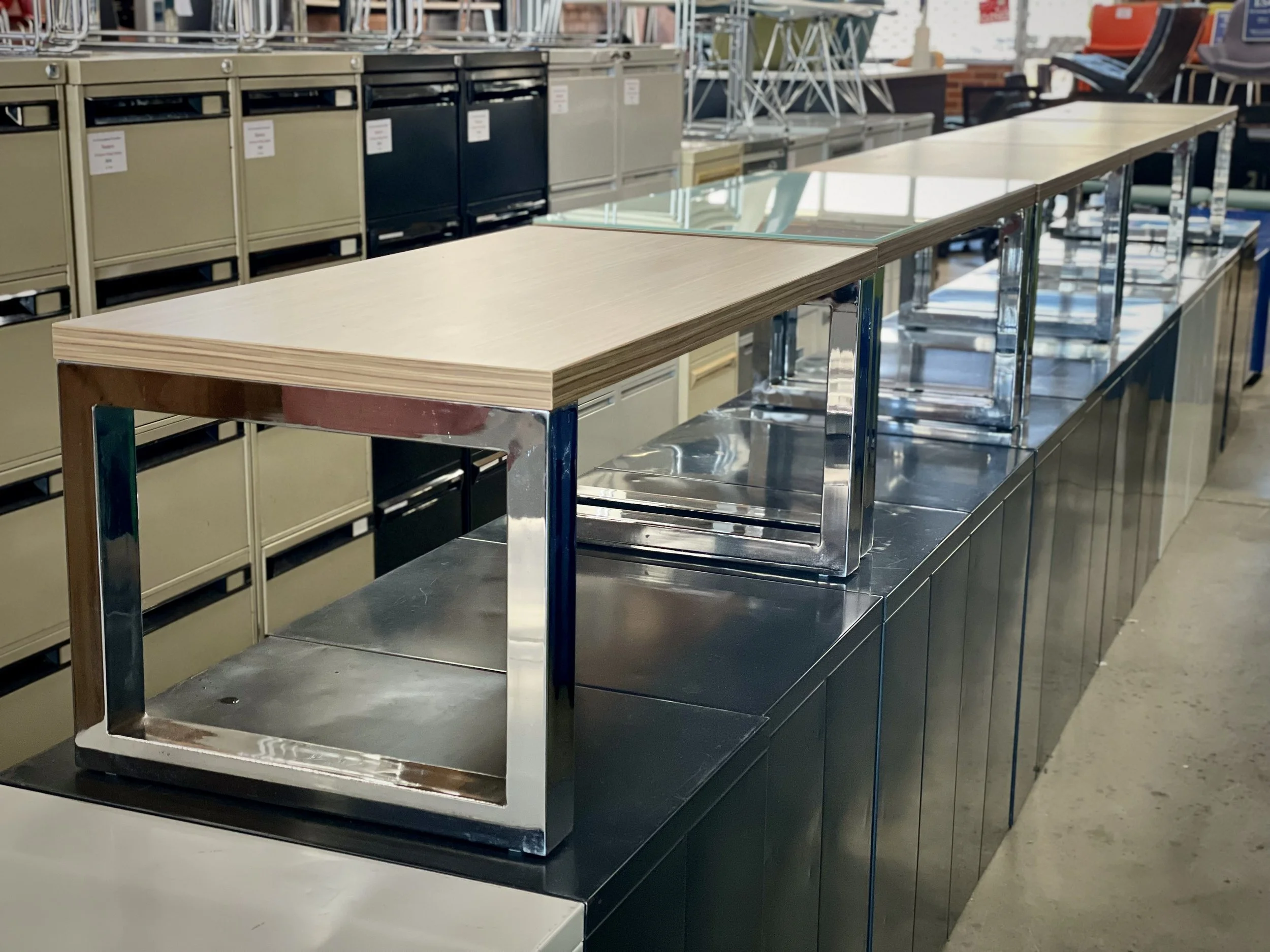 Coffee Table – Timber Top &amp; Glass Top