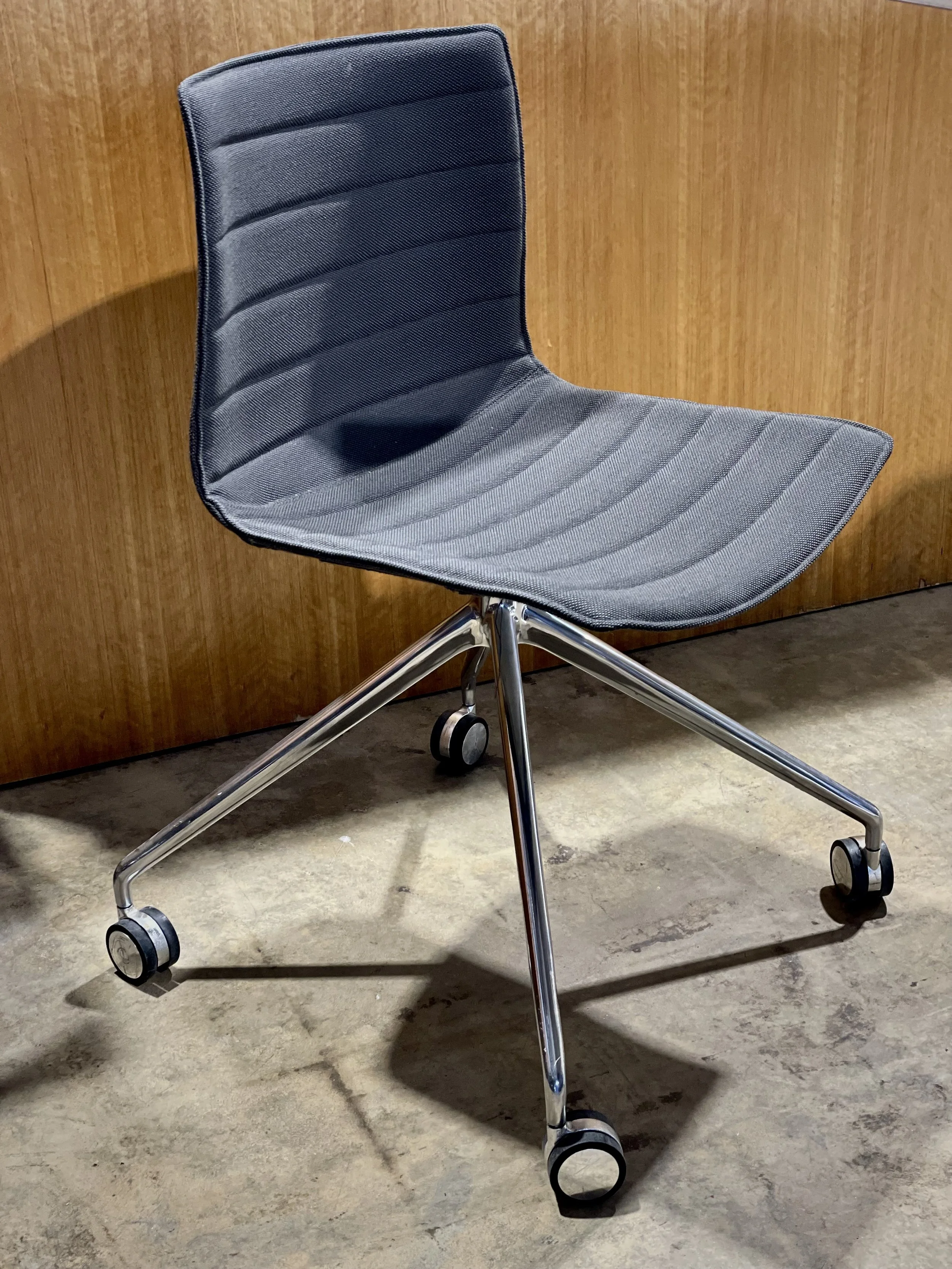 Arper Catifa 46 Upholstered Office Chair with Castors