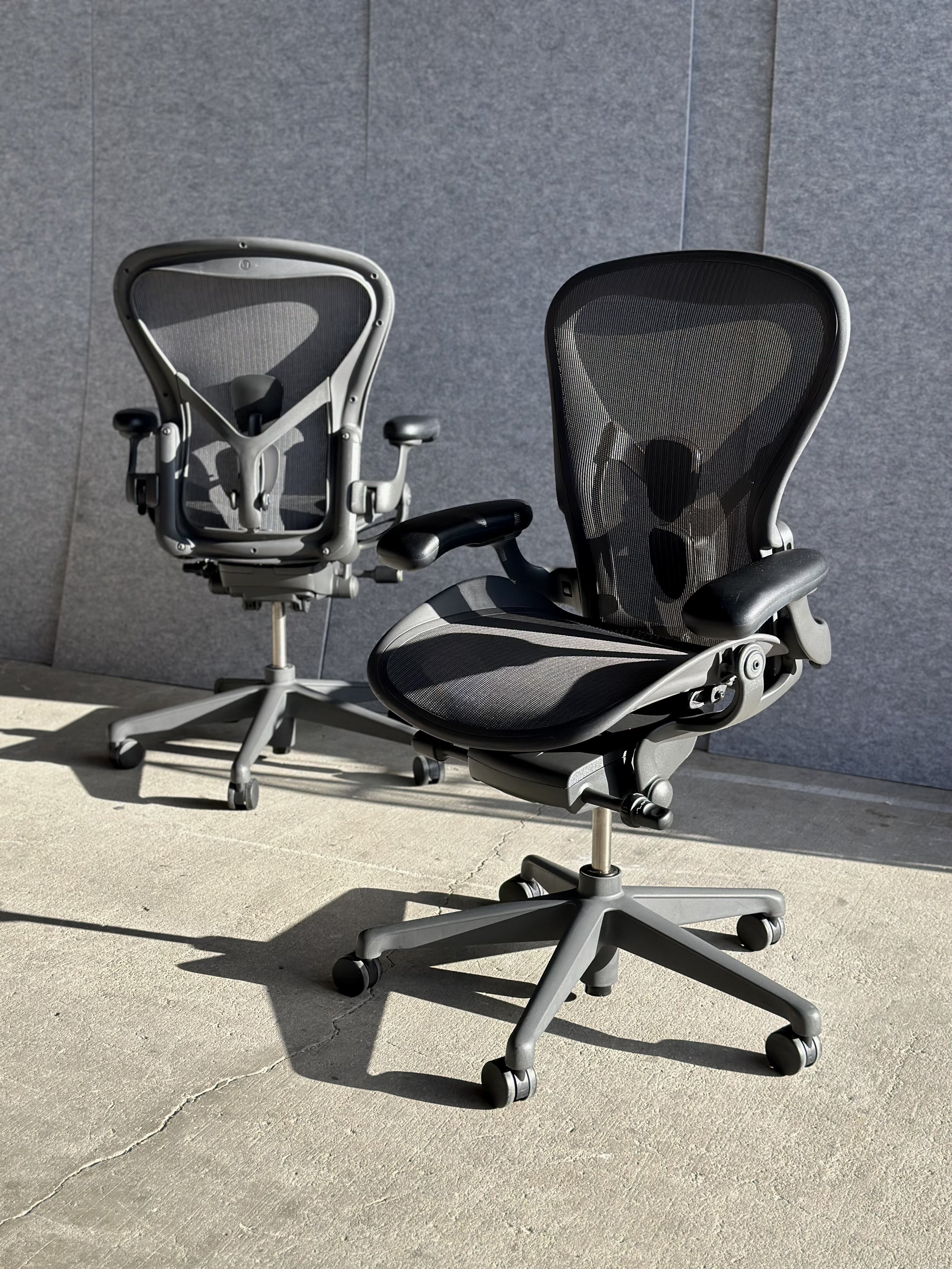 Herman Miller Aeron Remastered Office Chairs