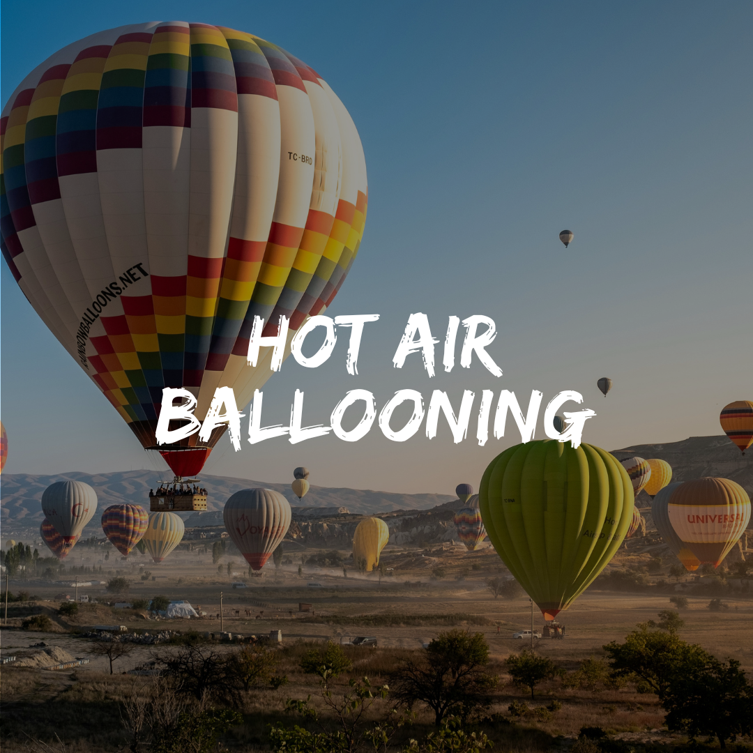 Hot Air Balloon over Turkey on a group trip experience (Copy)