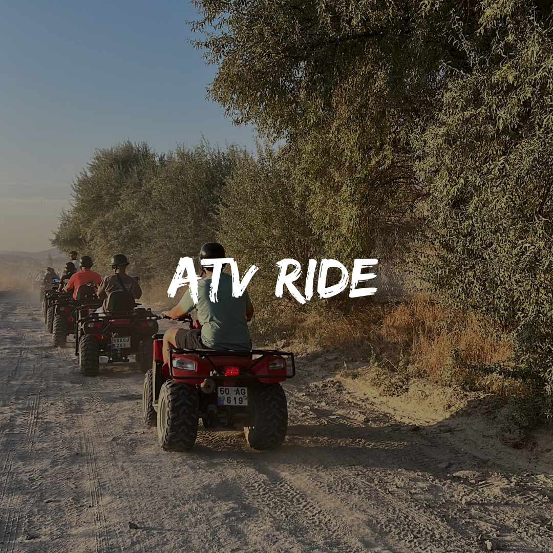 Go on an ATV ride during sunset hours in Cappadocia (Copy)